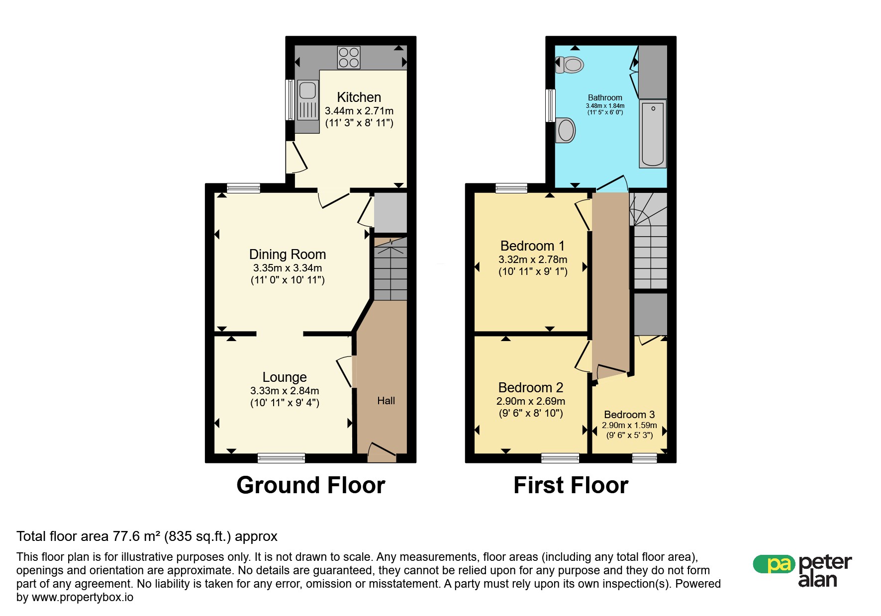1, Bath Terrace, Swansea floorplan