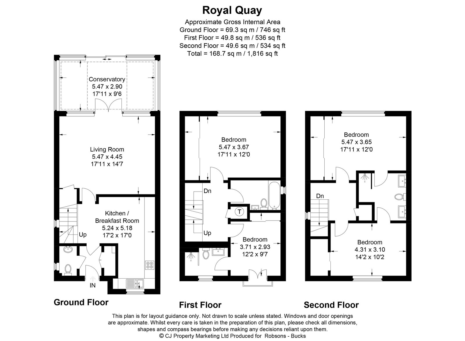 Royal Quay, Uxbridge floorplan