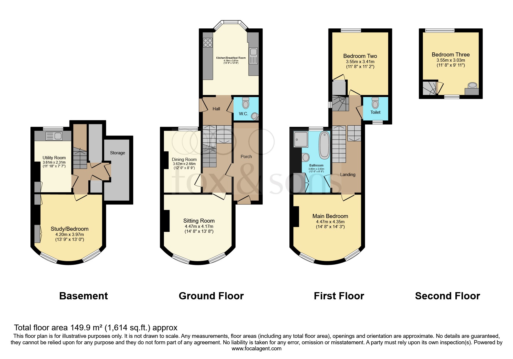 22, Glamis Street, Bognor Regis floorplan