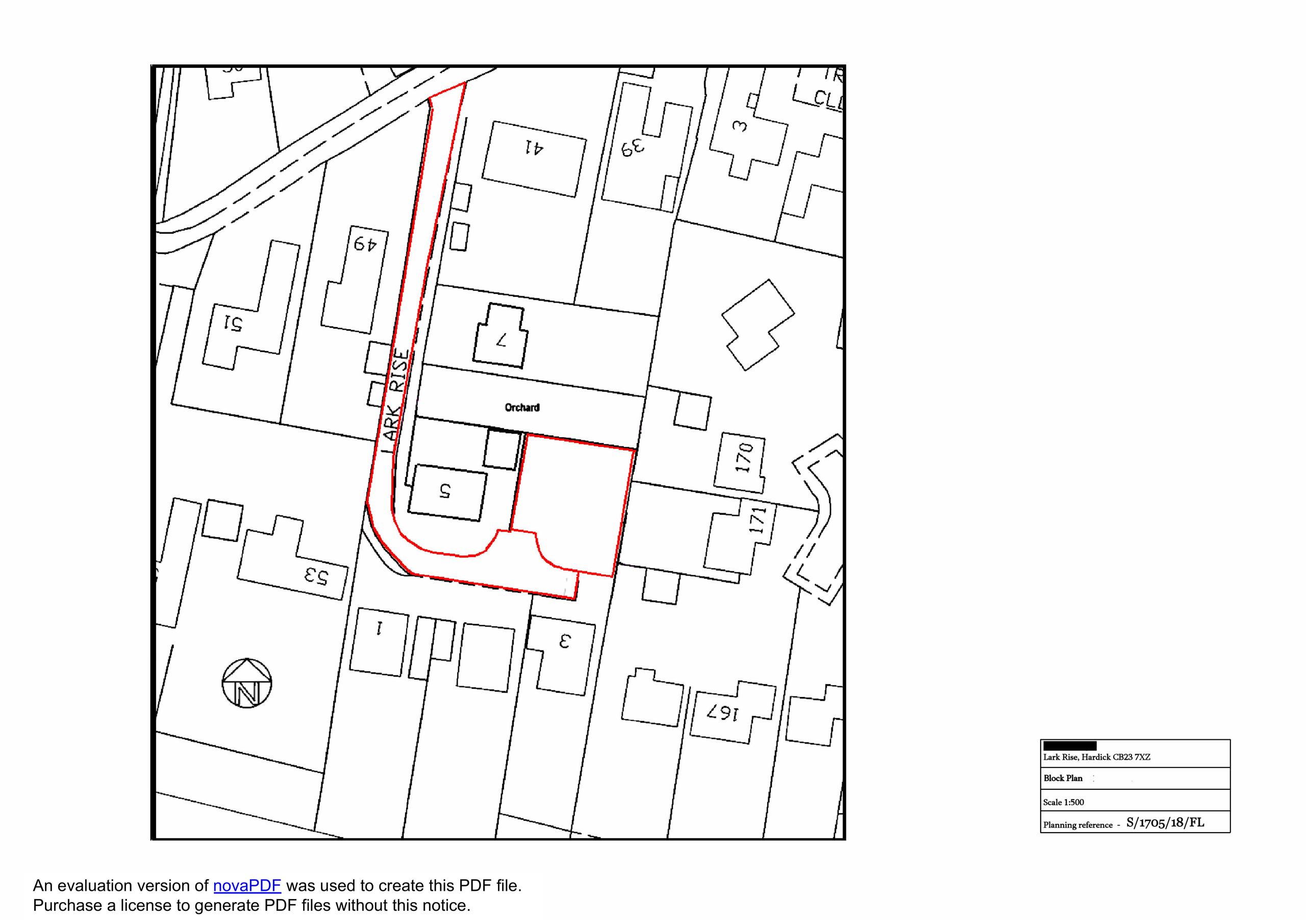 4 Lark Rise, Cambridge floorplan