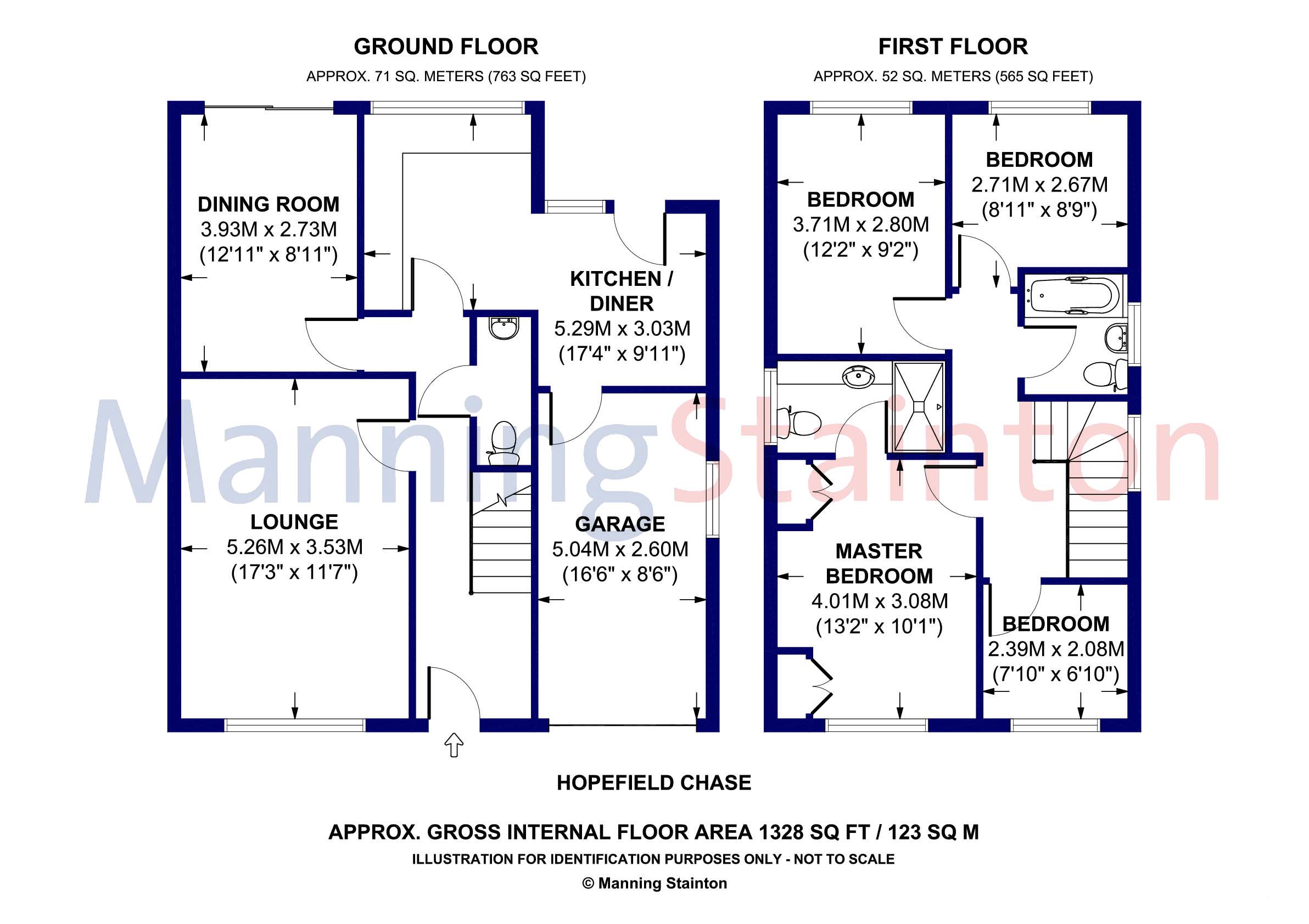 Hopefield Chase, Rothwell, Leeds, West Yorkshire LS26, 4 bedroom
