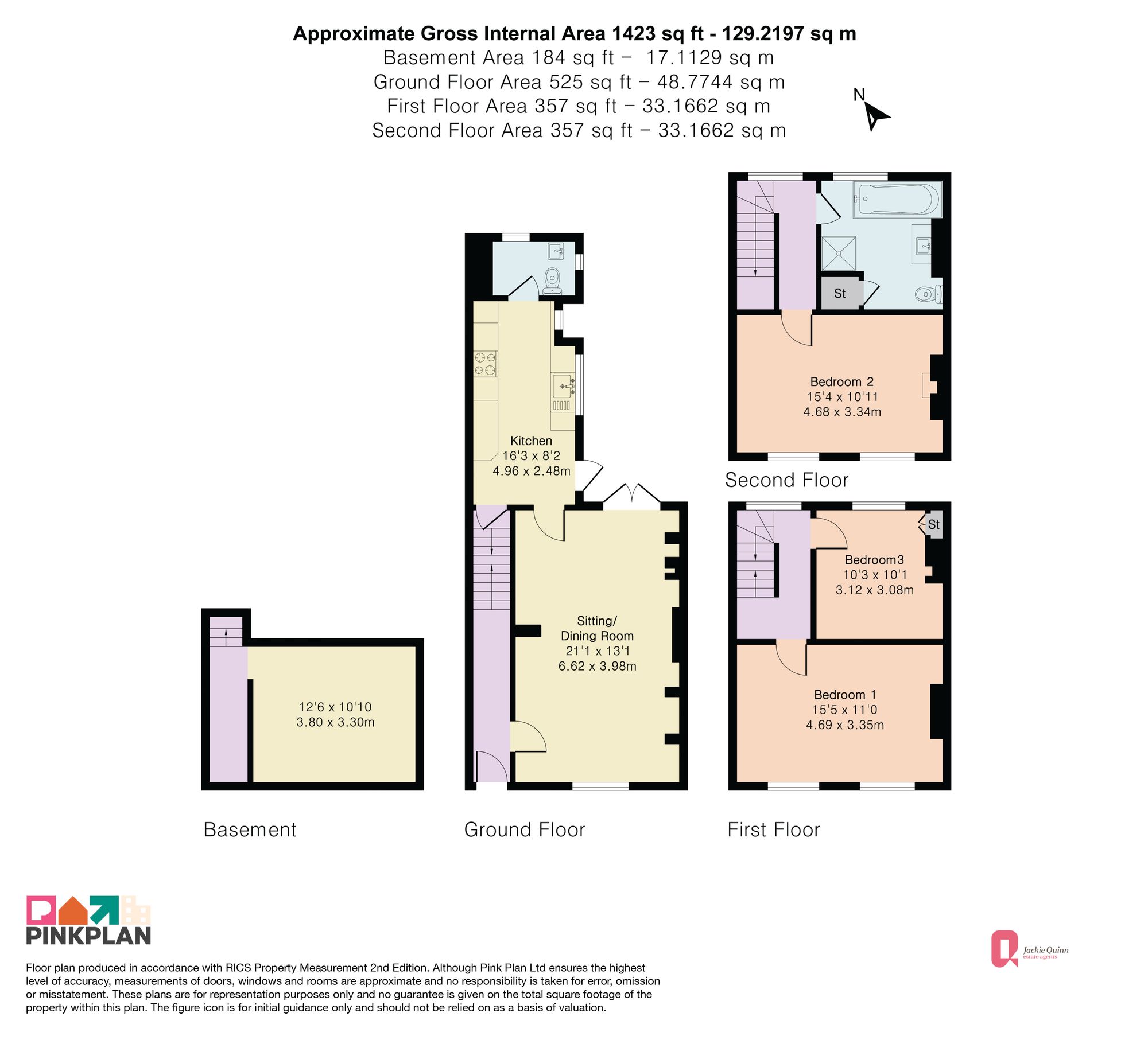 37 Church Walk, Leatherhead floorplan