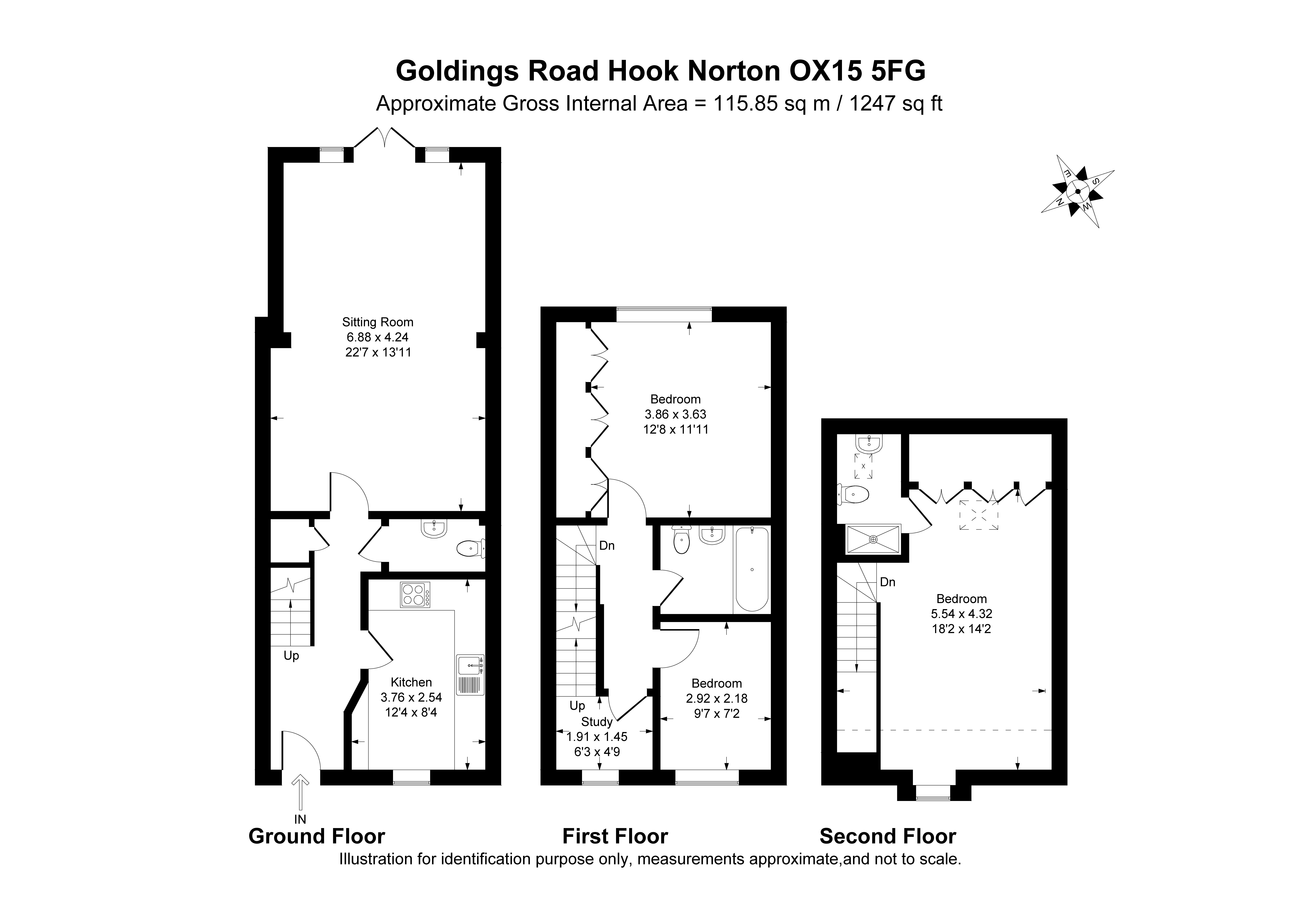 31, Goldings Road, Banbury floorplan