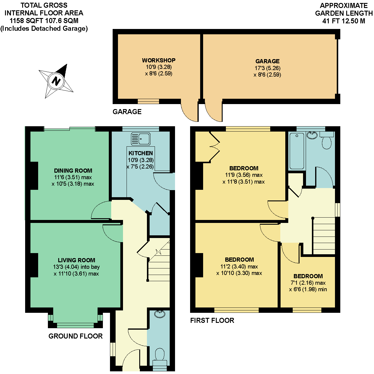 Free property report 10 Harelands Lane, Horsell, Woking, GU21 4NU Chimnie