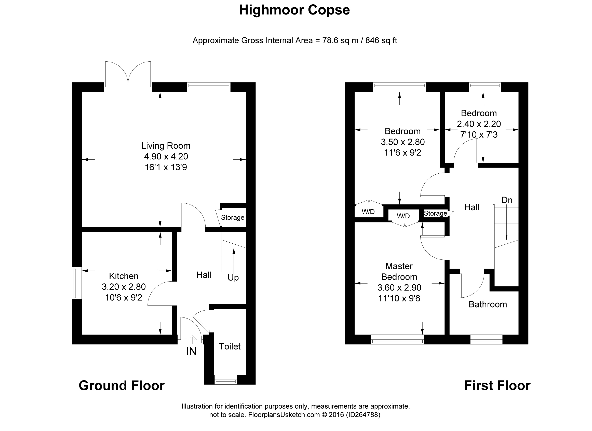 3 Bedrooms Terraced house to rent in Highmoor Copse, Swindon, Wiltshire SN5
