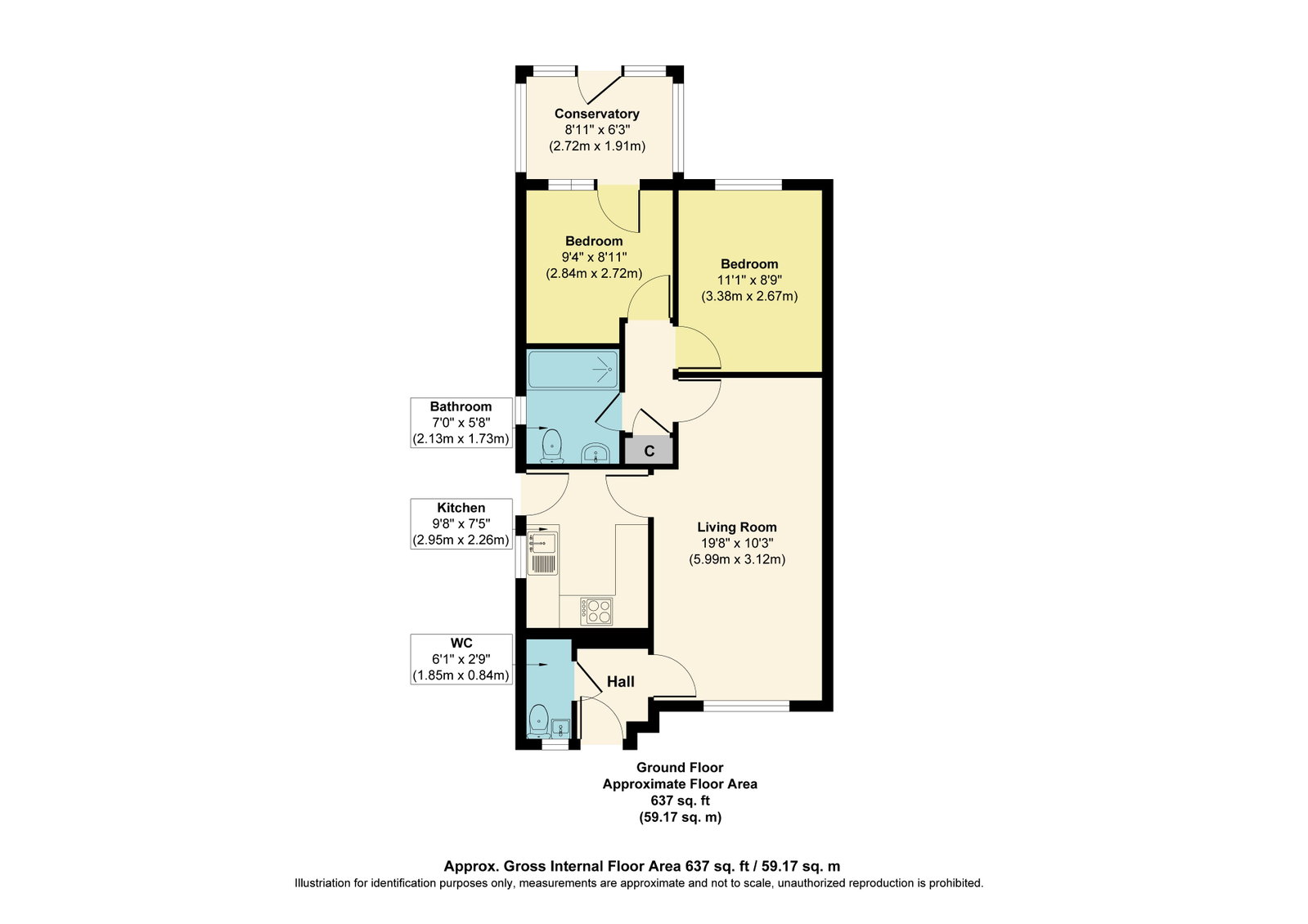 18, Meadow Vale, Wakefield floorplan