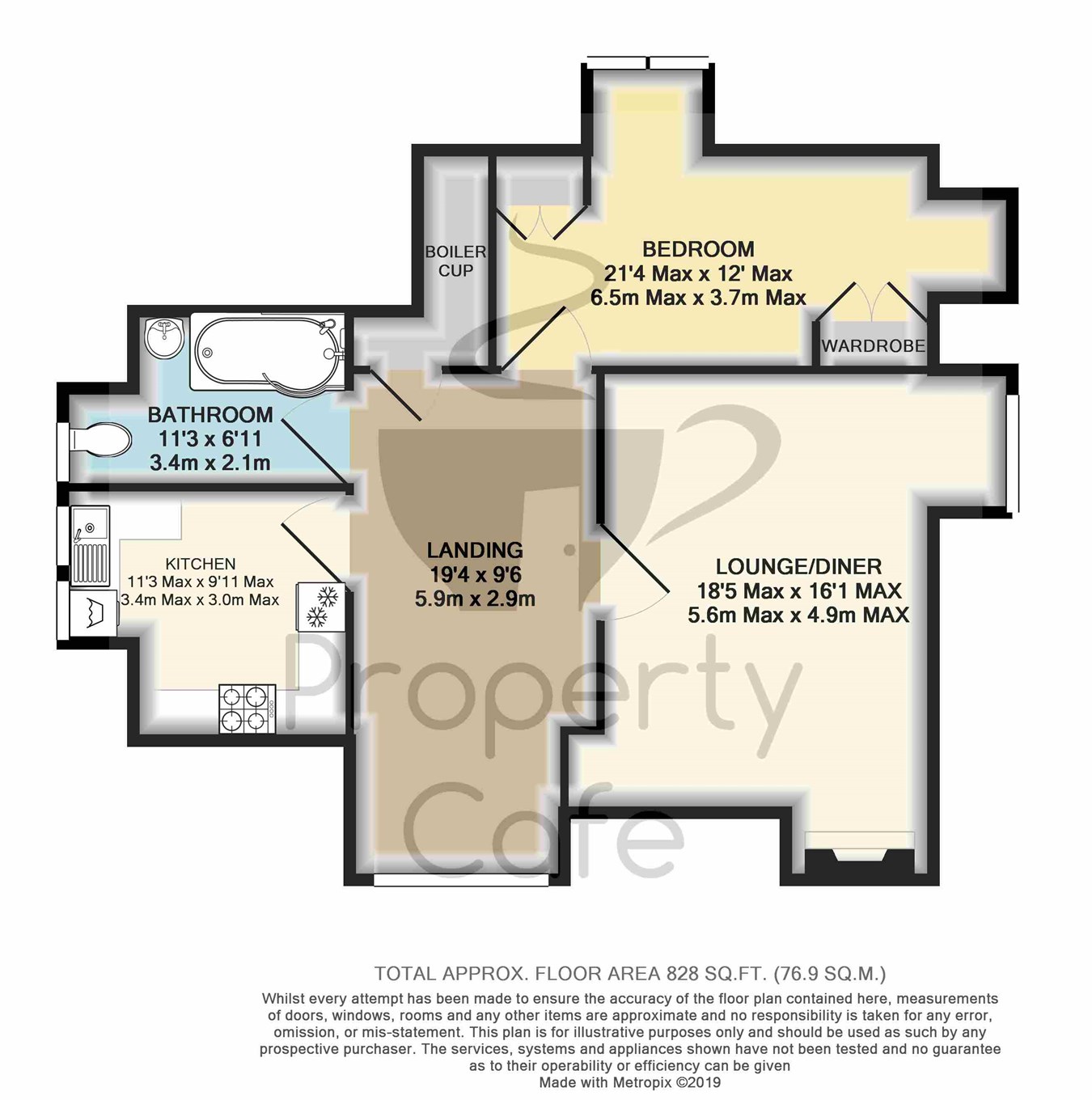 1 Bedrooms Flat for sale in Bedford Avenue, Bexhill-On-Sea TN40