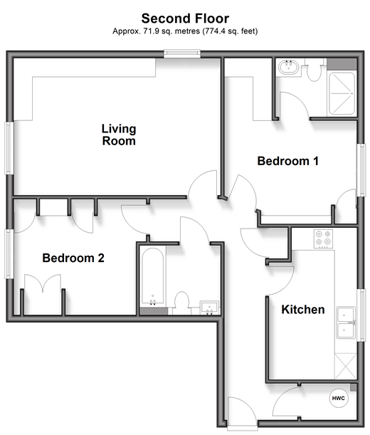 Elizabeth Drive, Banstead floorplan