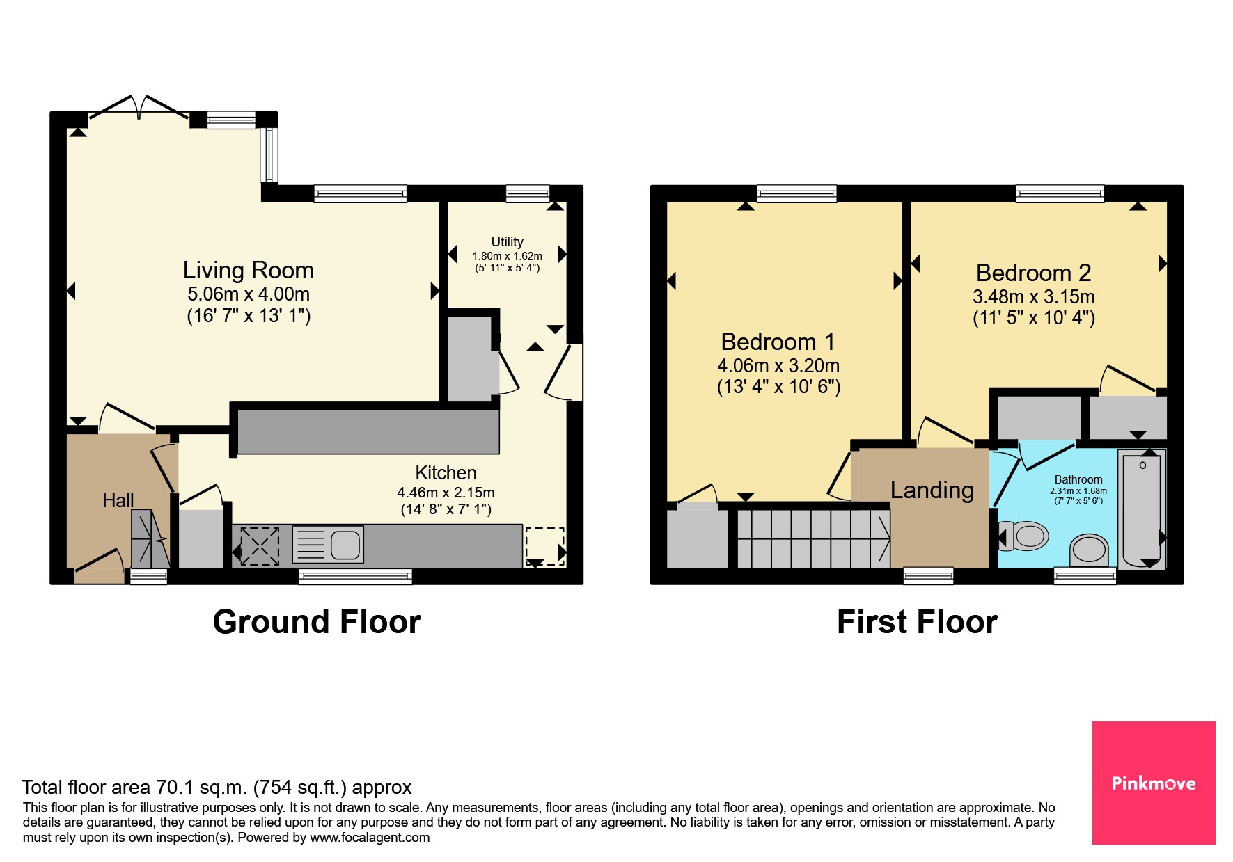 19, Steepfield, Cwmbran floorplan