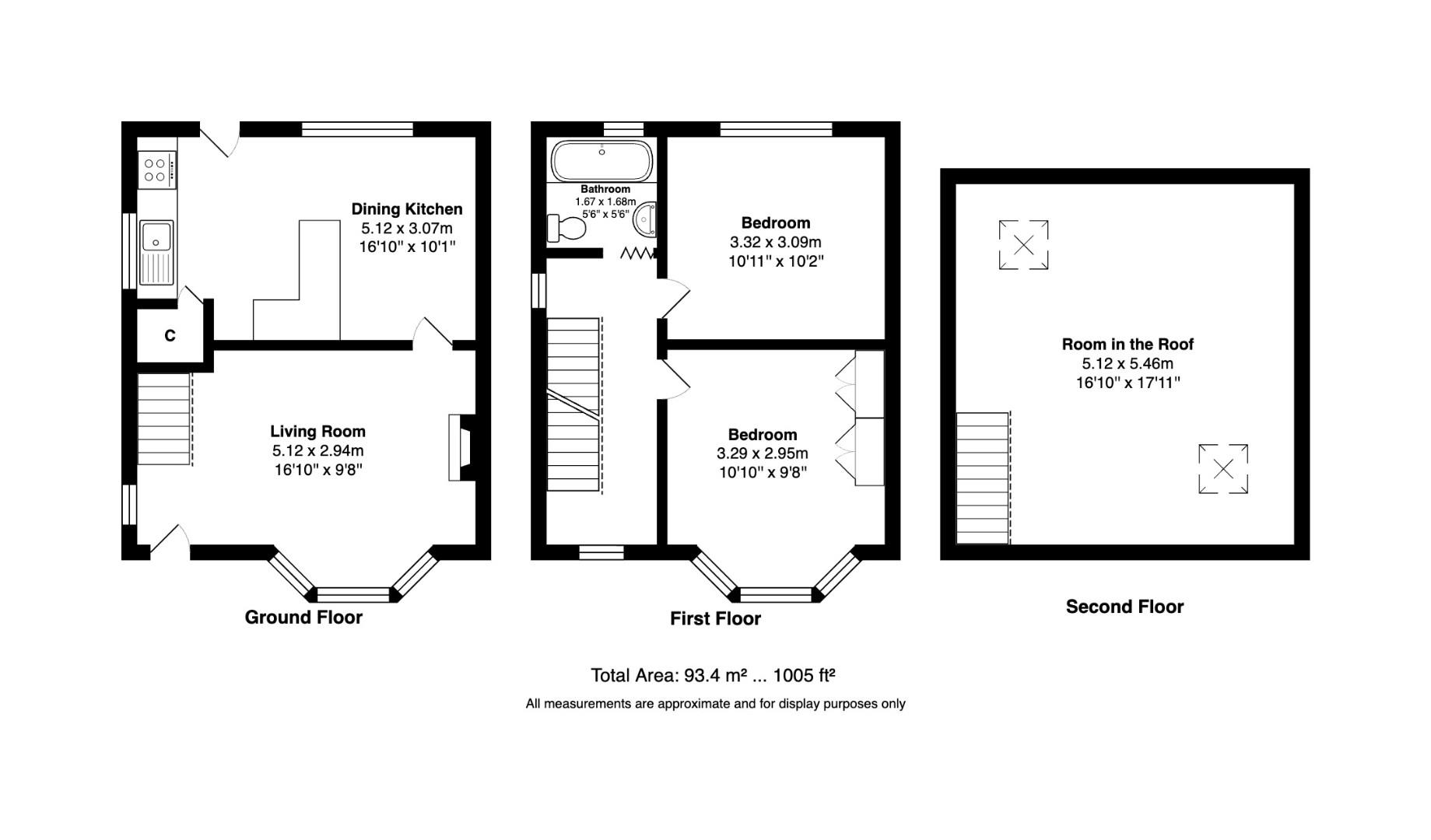 13, Hawthorn Grove, Rodley floorplan