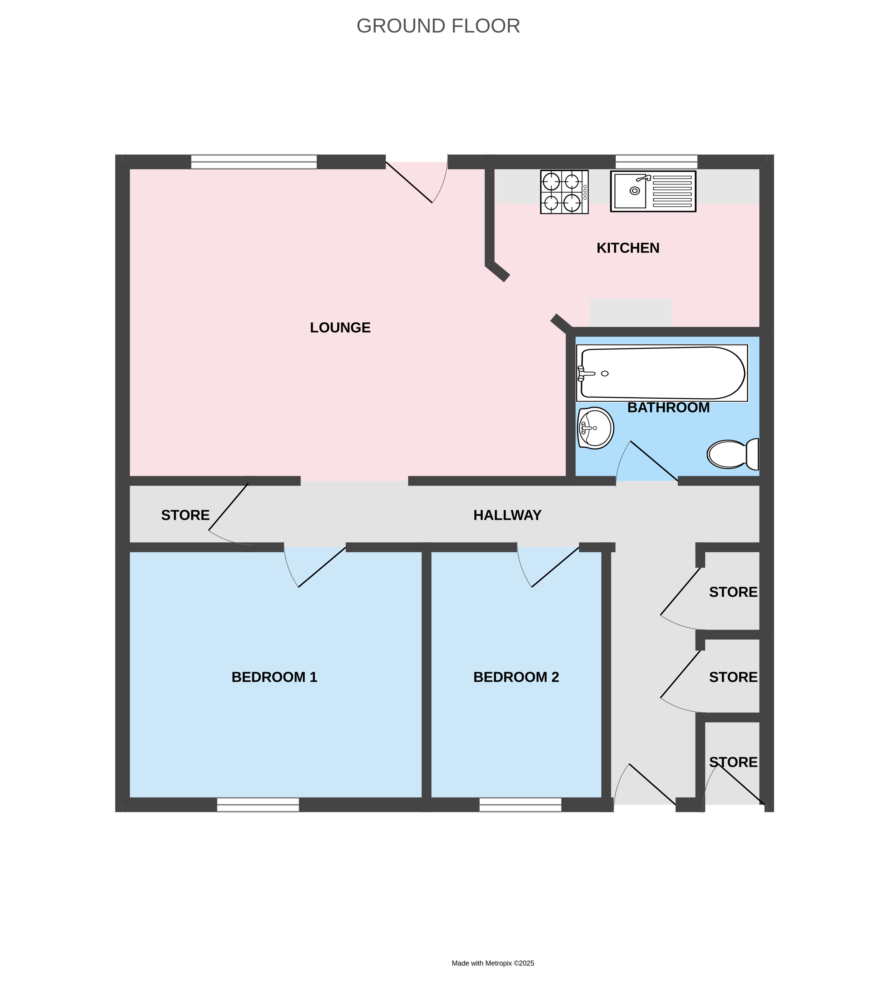 4, Majestic Way, Telford floorplan