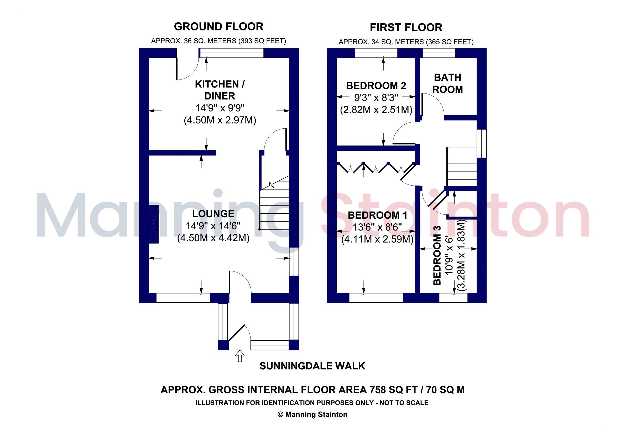 5, Sunningdale Walk, West Yorkshire floorplan