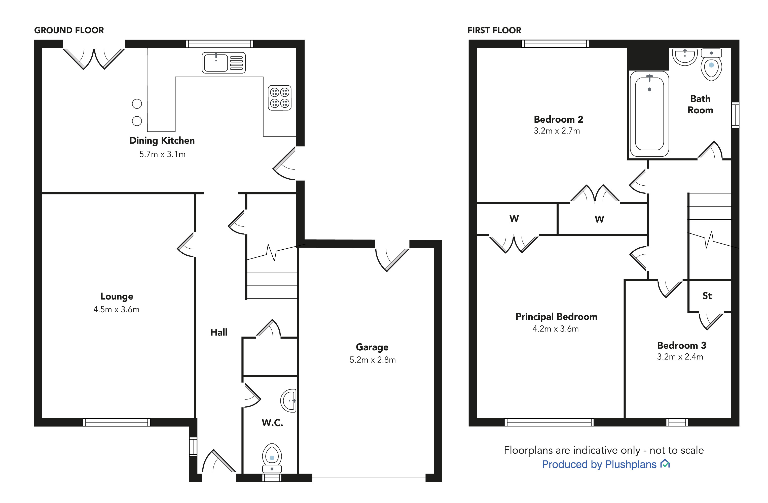 121, Hillfoot, Houston floorplan