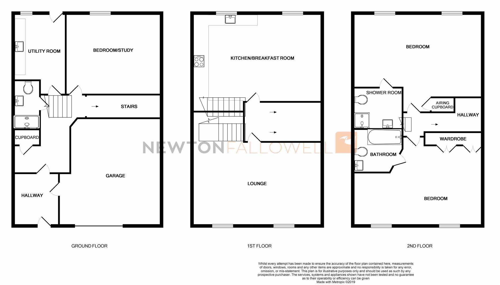 3 bed town house for sale in Langford Gardens, Grantham NG31 Zoopla