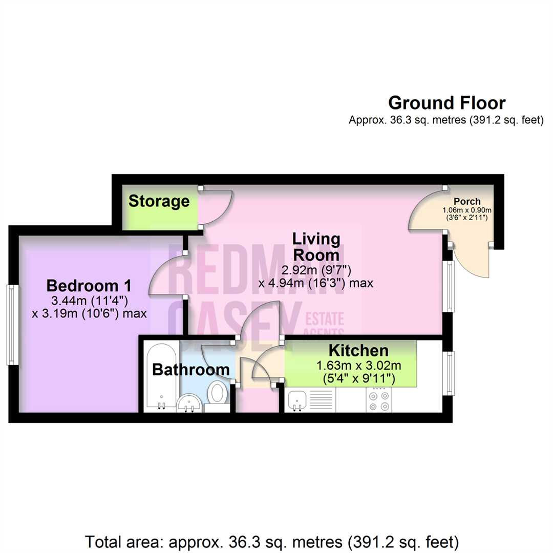 6, Green Walk, Blackrod floorplan