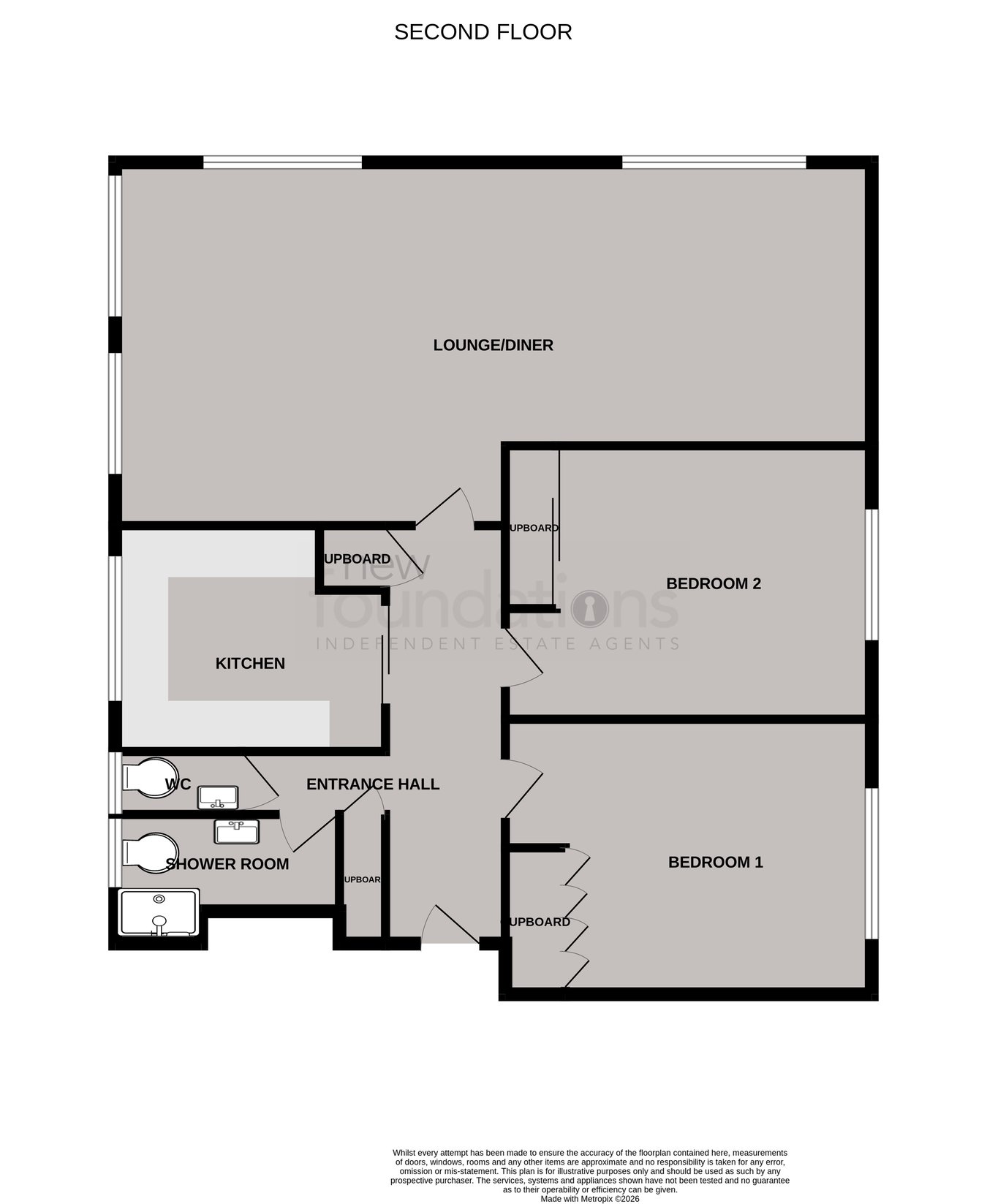 The Normans, Normandale, Bexhill-on-Sea floorplan