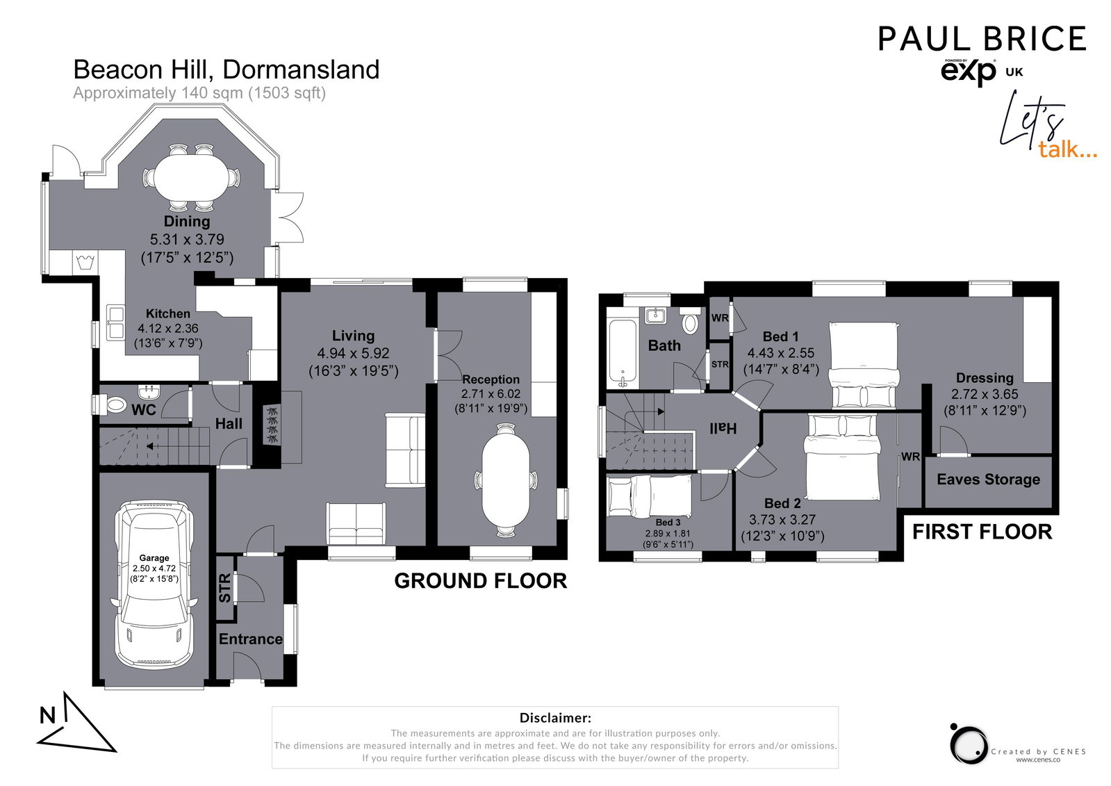 27, Beacon Hill, Lingfield floorplan
