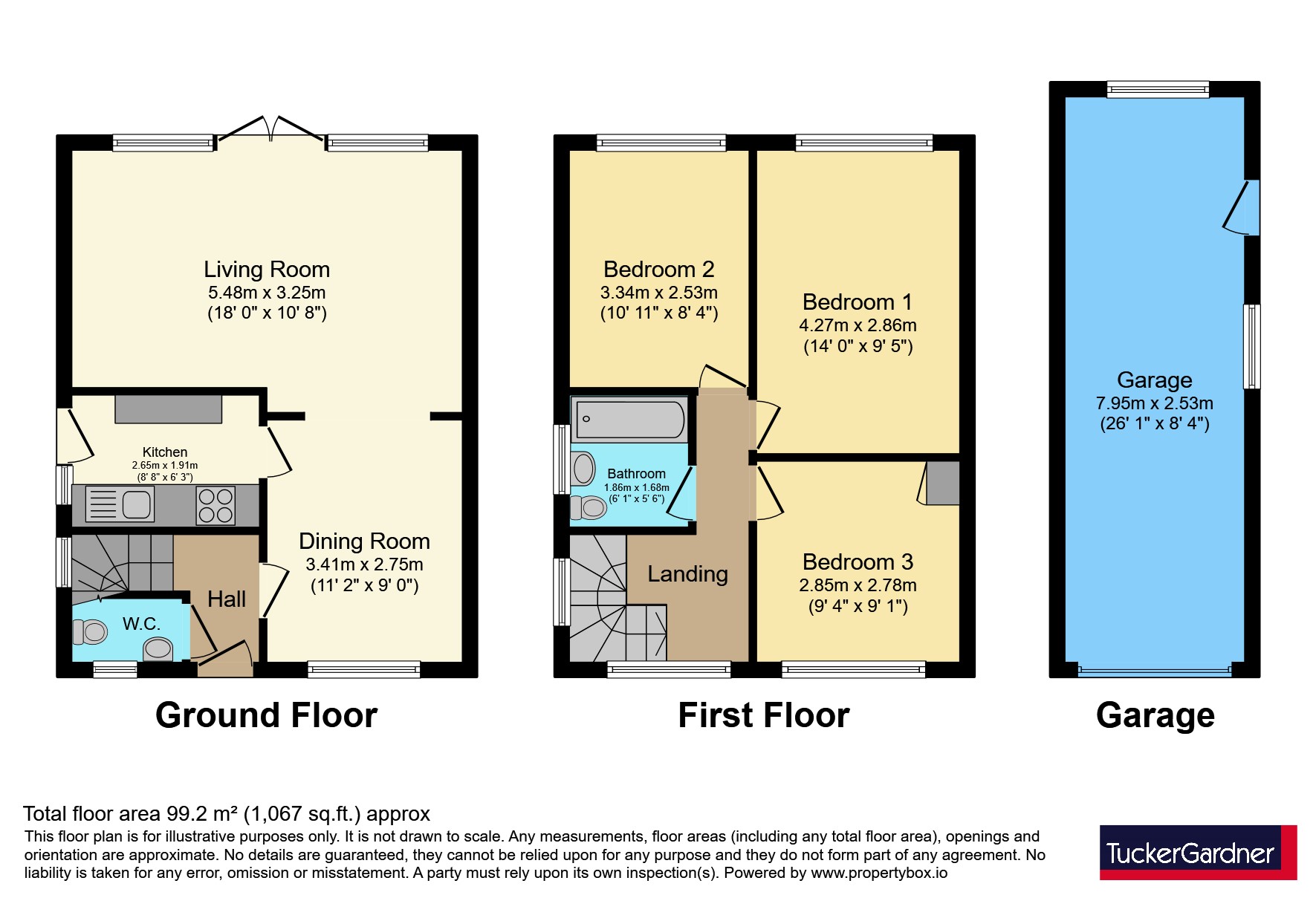 9, Coles Road, Cambridge floorplan