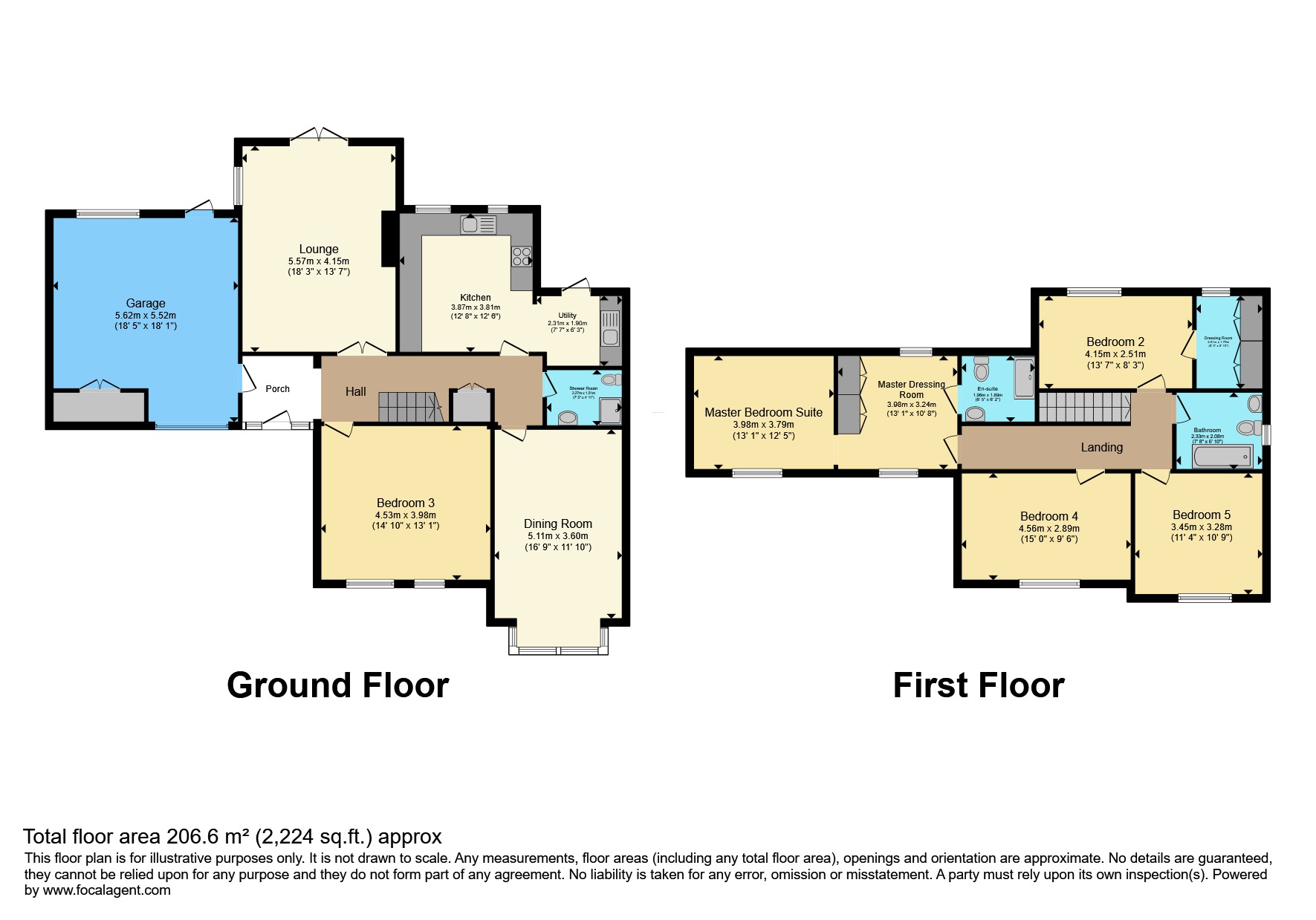 23, Constitution Hill, Benfleet floorplan