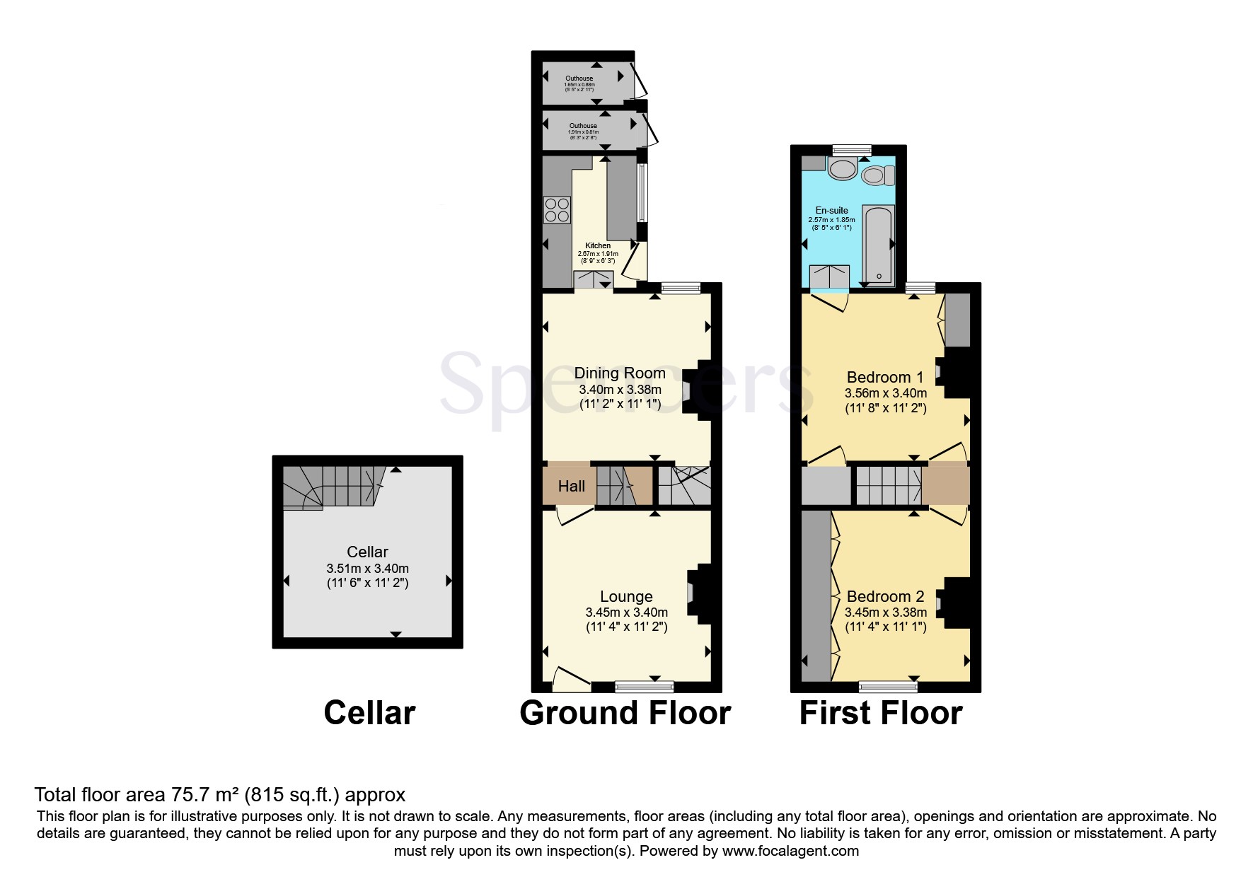 16, Barkby Road, Leicester floorplan