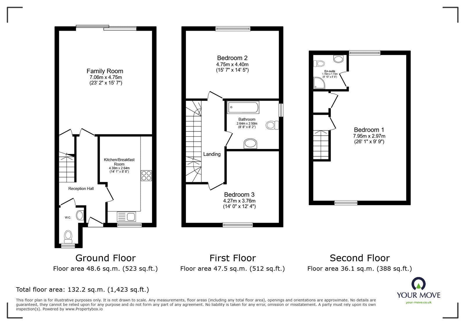 5, High Tor West, Leicester floorplan