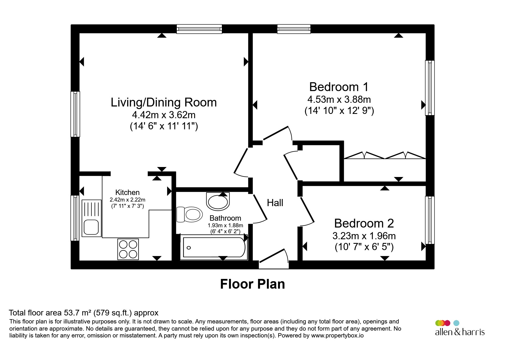 39, Franklyn Road, Devizes floorplan