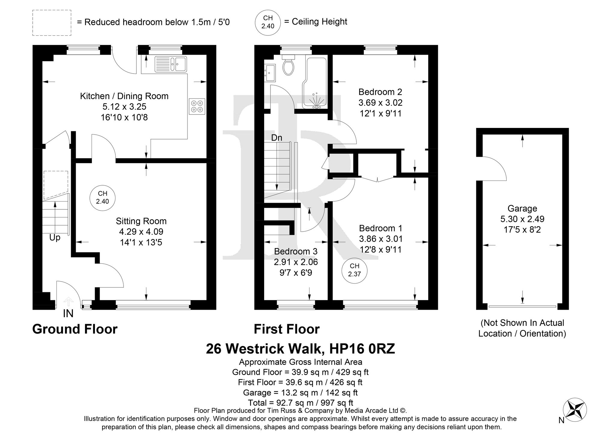 26 Westrick Walk, Great Missenden floorplan