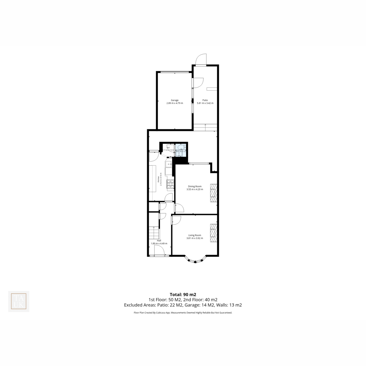 409, Manchester Road, Accrington floorplan