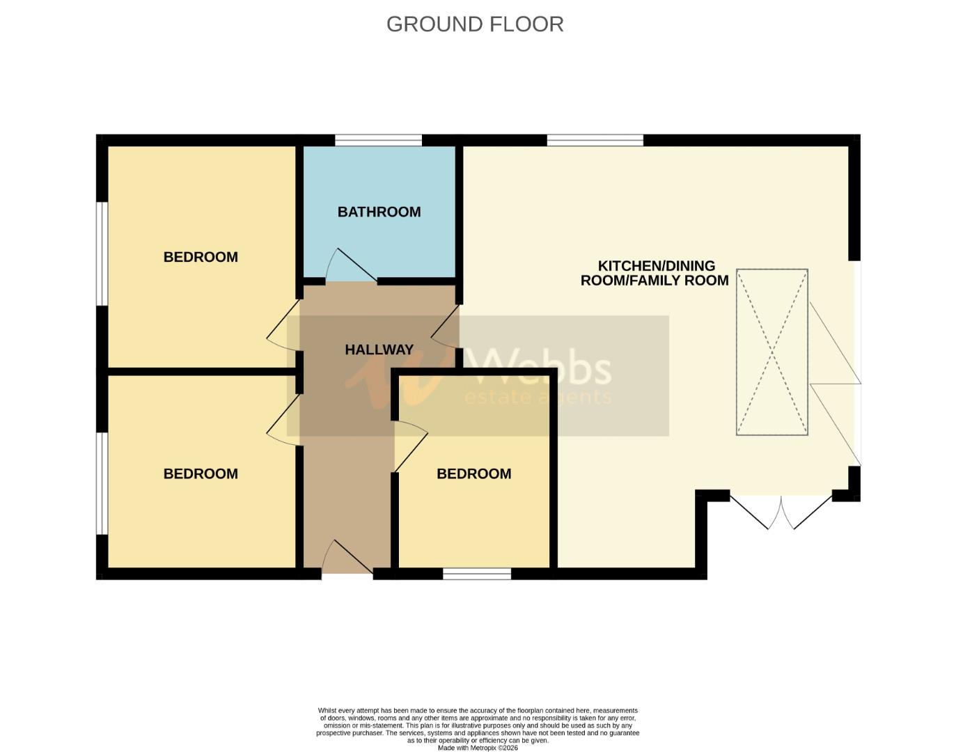 202, Heath Street, Cannock floorplan