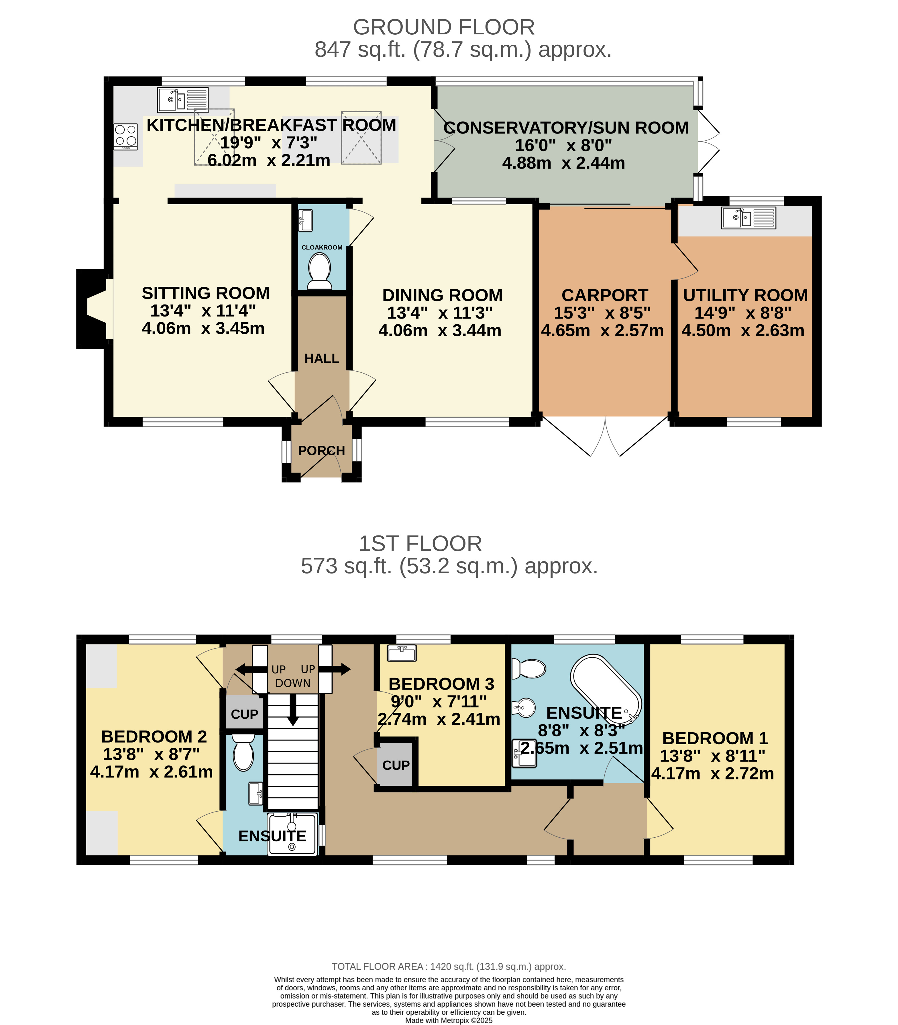 The Coach House Periton Combe, Minehead Somerset, Somerset floorplan