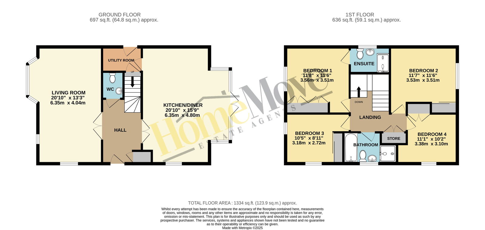 1, Cheney Avenue, Market Harborough floorplan
