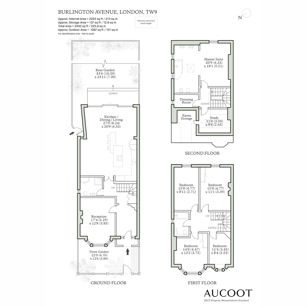 35, Burlington Avenue, London floorplan