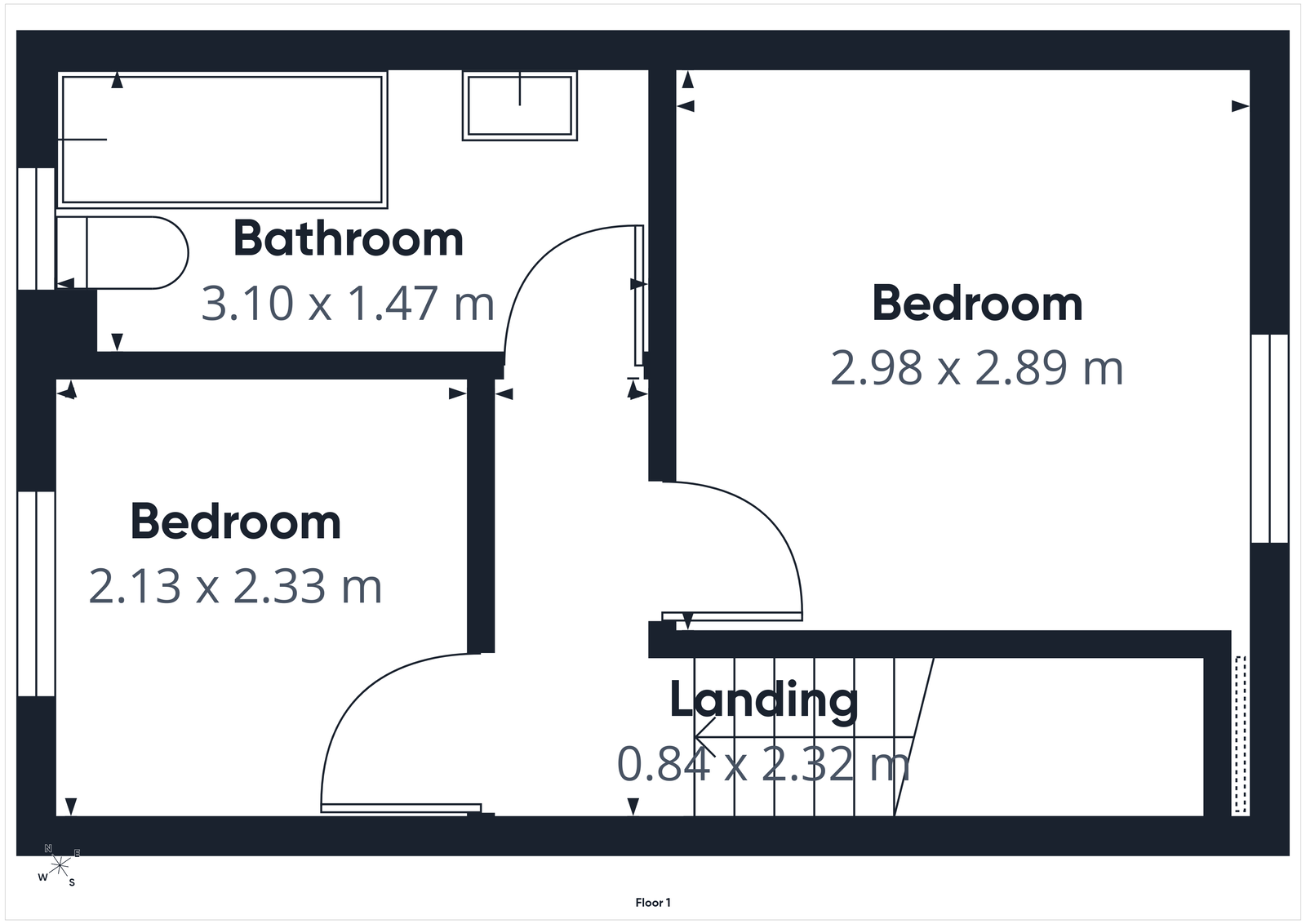 Carpenters Cottages,12, Lower Cross, Coleford floorplan