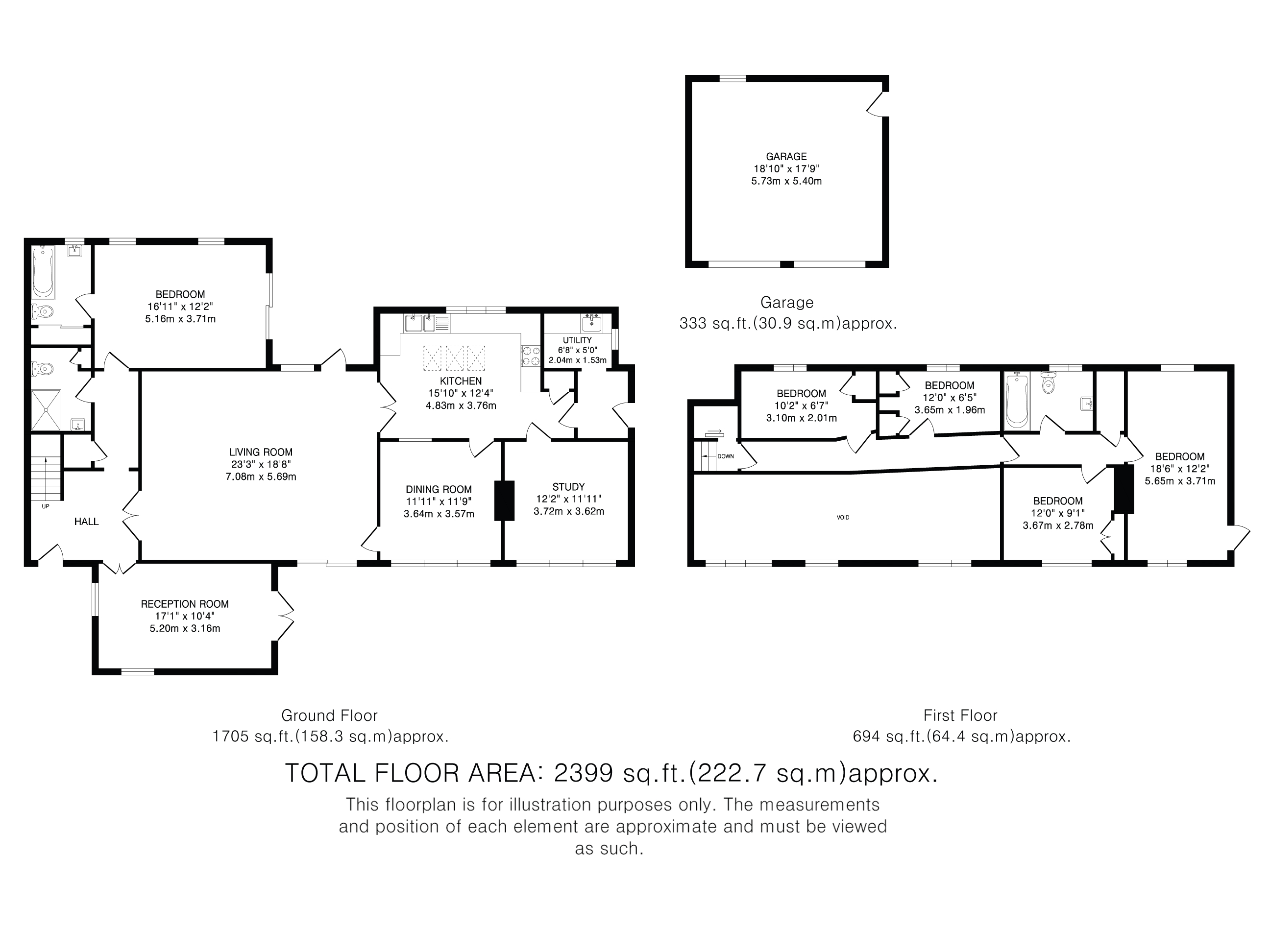 10, Bury Lane, Knebworth floorplan
