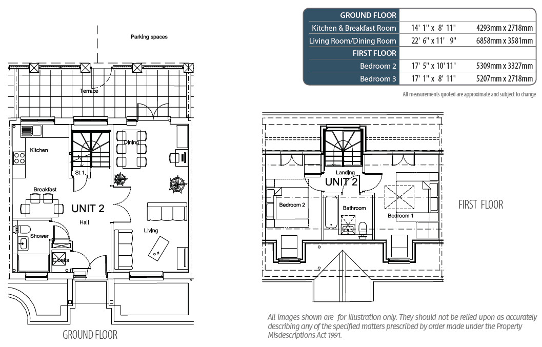 2 Bedrooms Terraced house for sale in New Build - Coach House, Stable Courtyard, Horsham RH12
