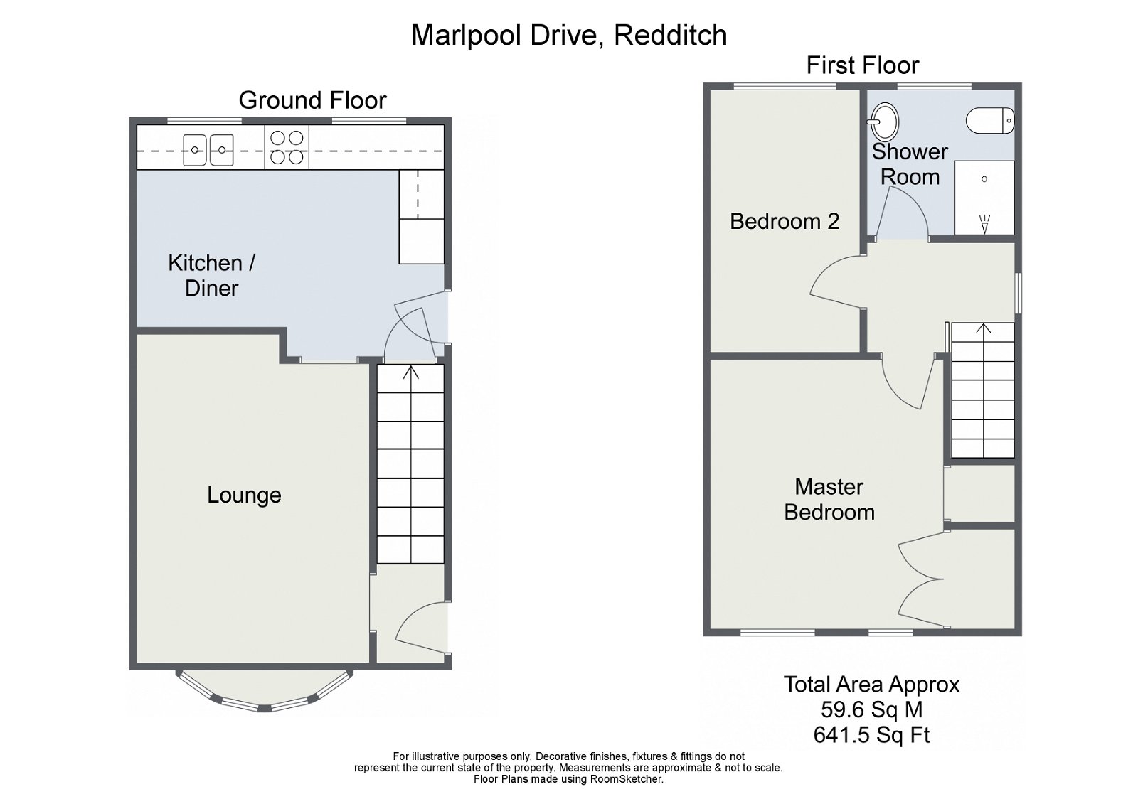 Marlpool Drive, Batchley, Redditch B97, 2 bedroom semidetached house