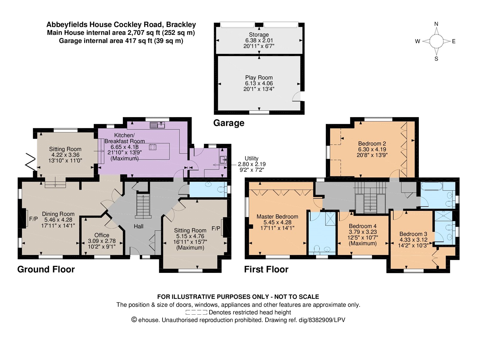 4 Bedrooms Detached house for sale in Cockley Road, Farthinghoe, Brackley, Northamptonshire NN13