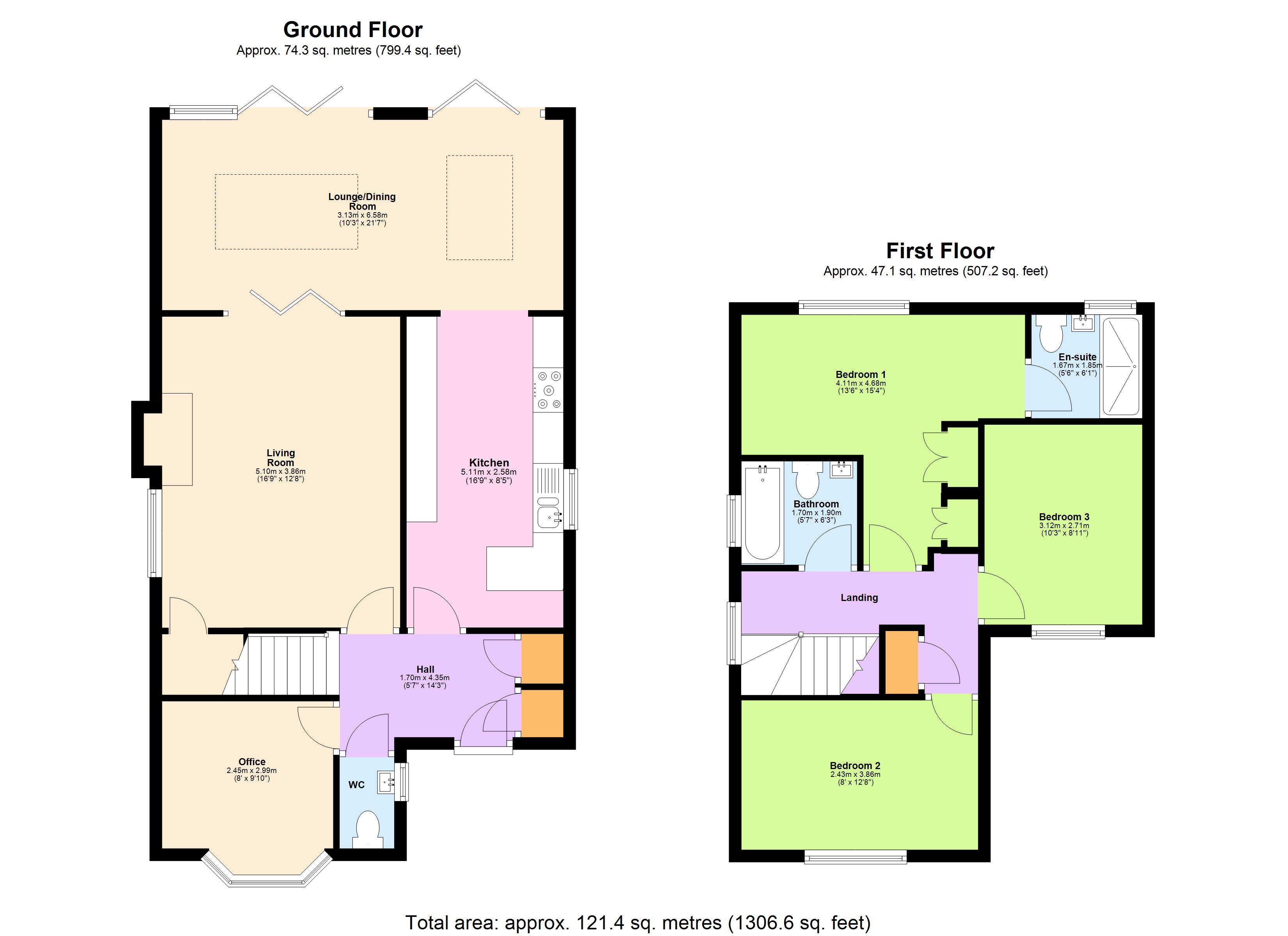 41, Kingfisher Drive, Hertfordshire floorplan