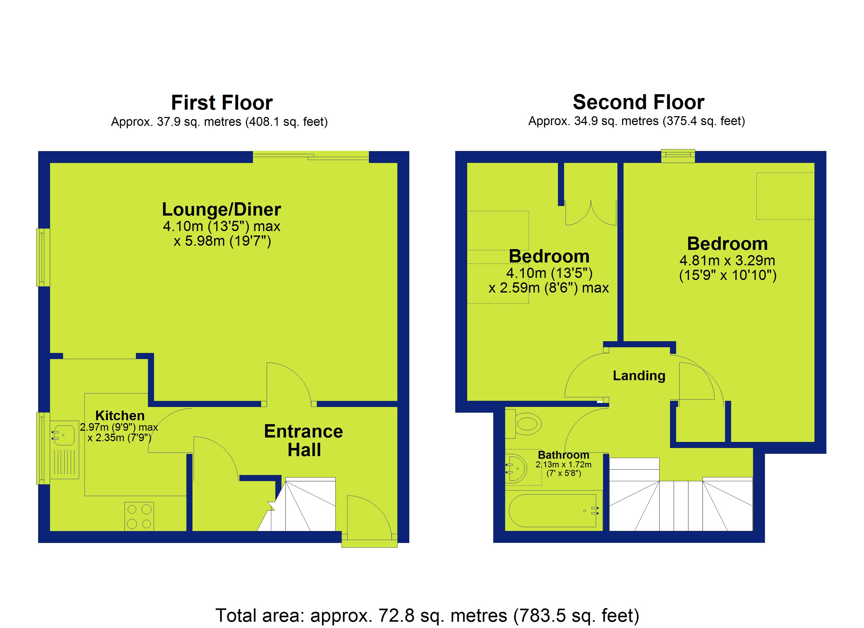 29, Flamingo Court, Nottingham floorplan
