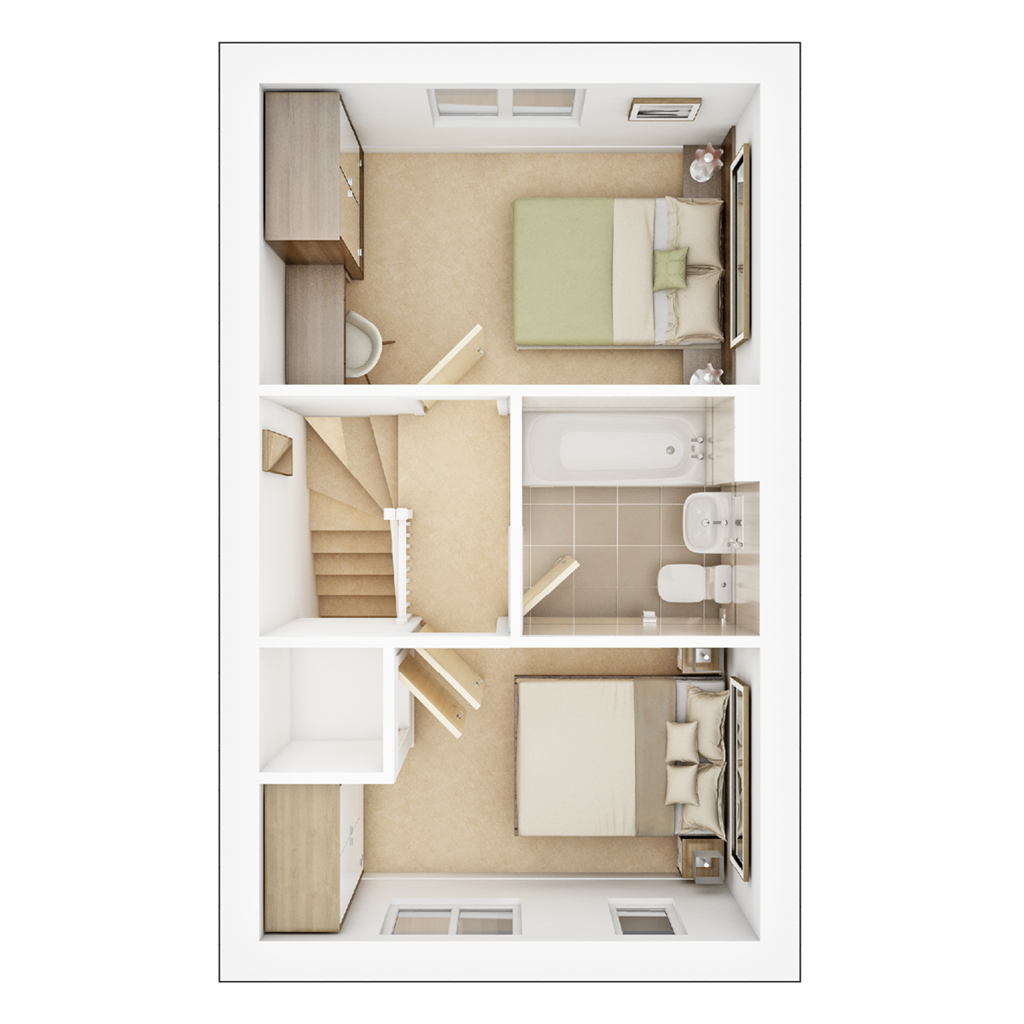 The Appleford - Plot 32, Bingham Gate, 10 Burrows Drive, Bingham, Nottingham floorplan