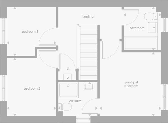 251, Caplethill Road, Paisley floorplan