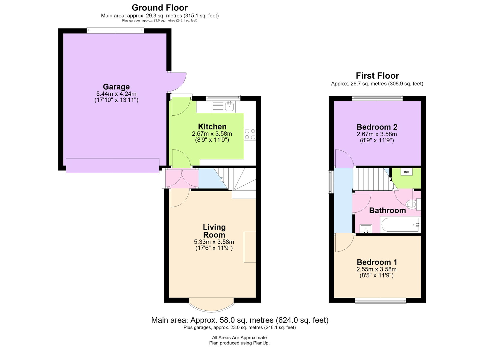 11, Leybourne Crescent, Pendeford, Wolverhampton floorplan