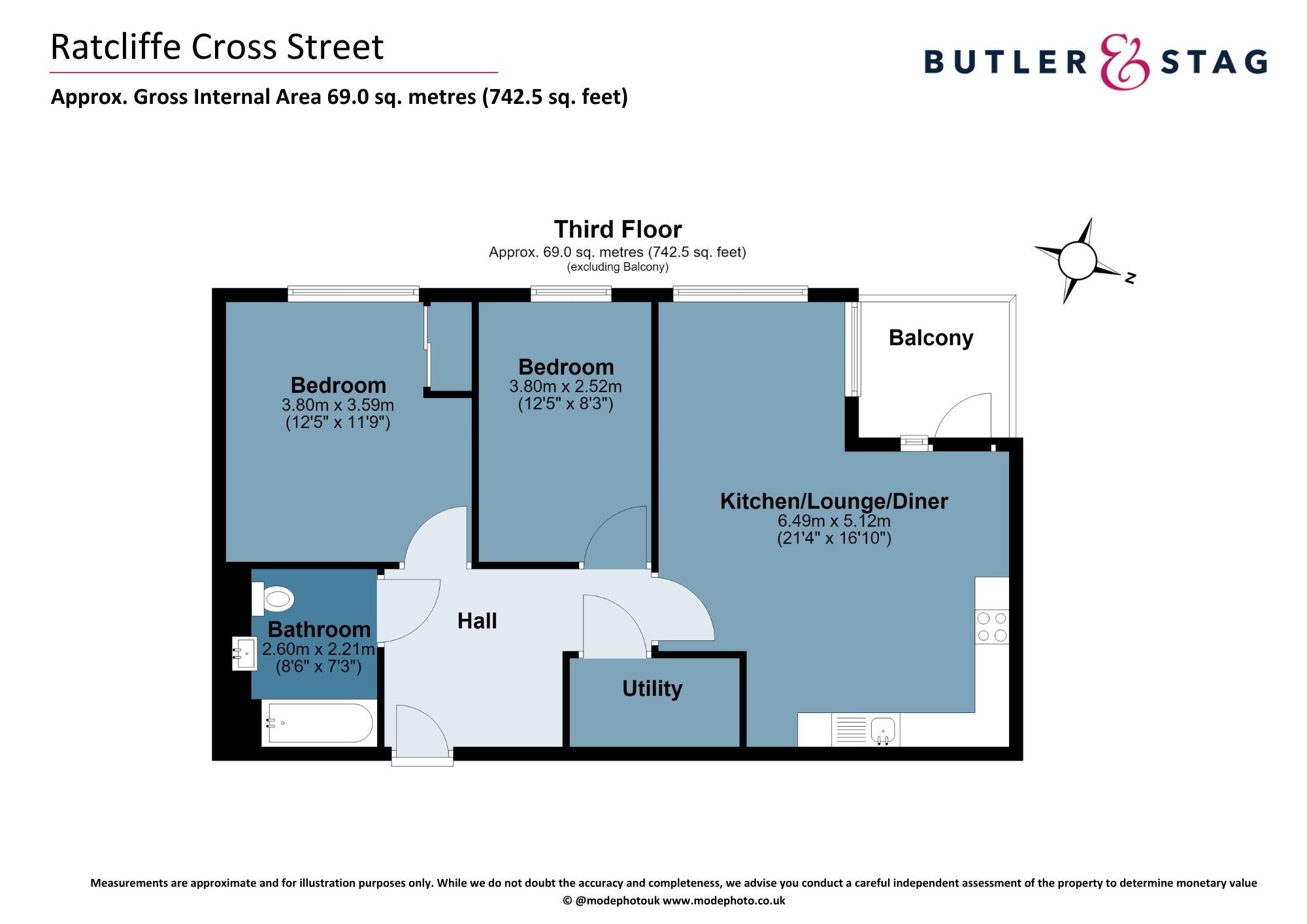 Flat 29, Wheelers House, London floorplan