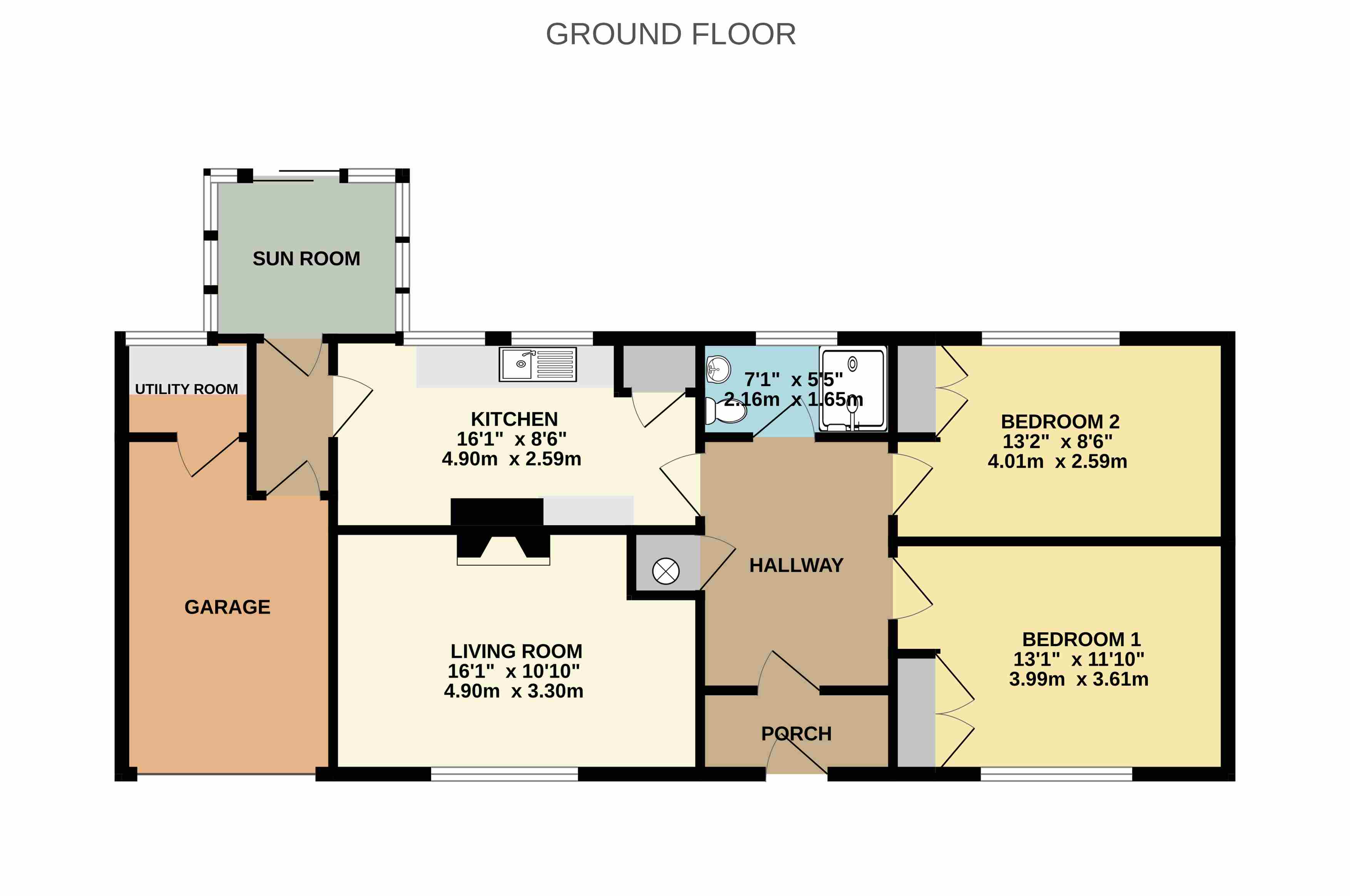 11, Maclins Close, Devon floorplan