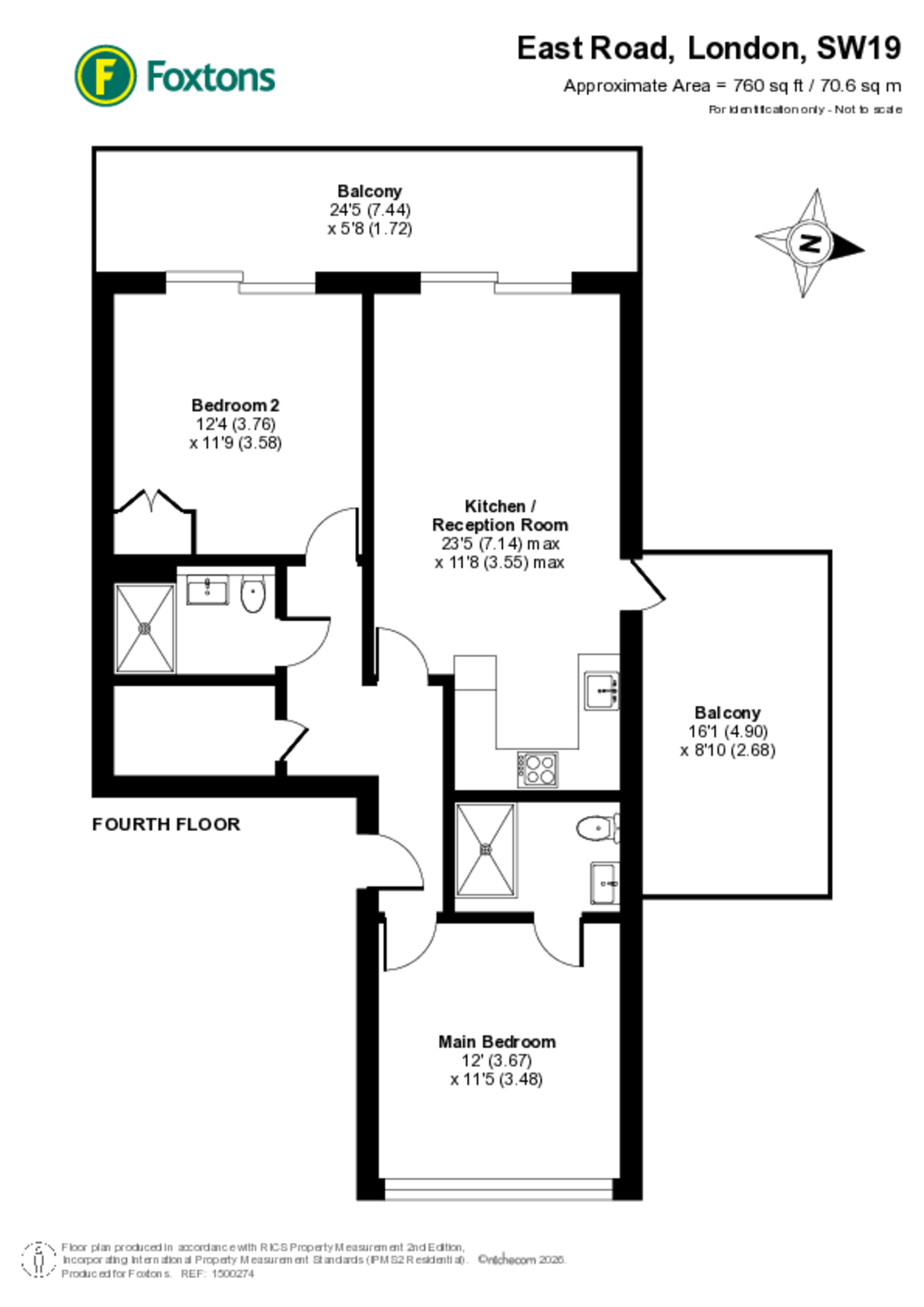 East Road, Colliers Wood floorplan