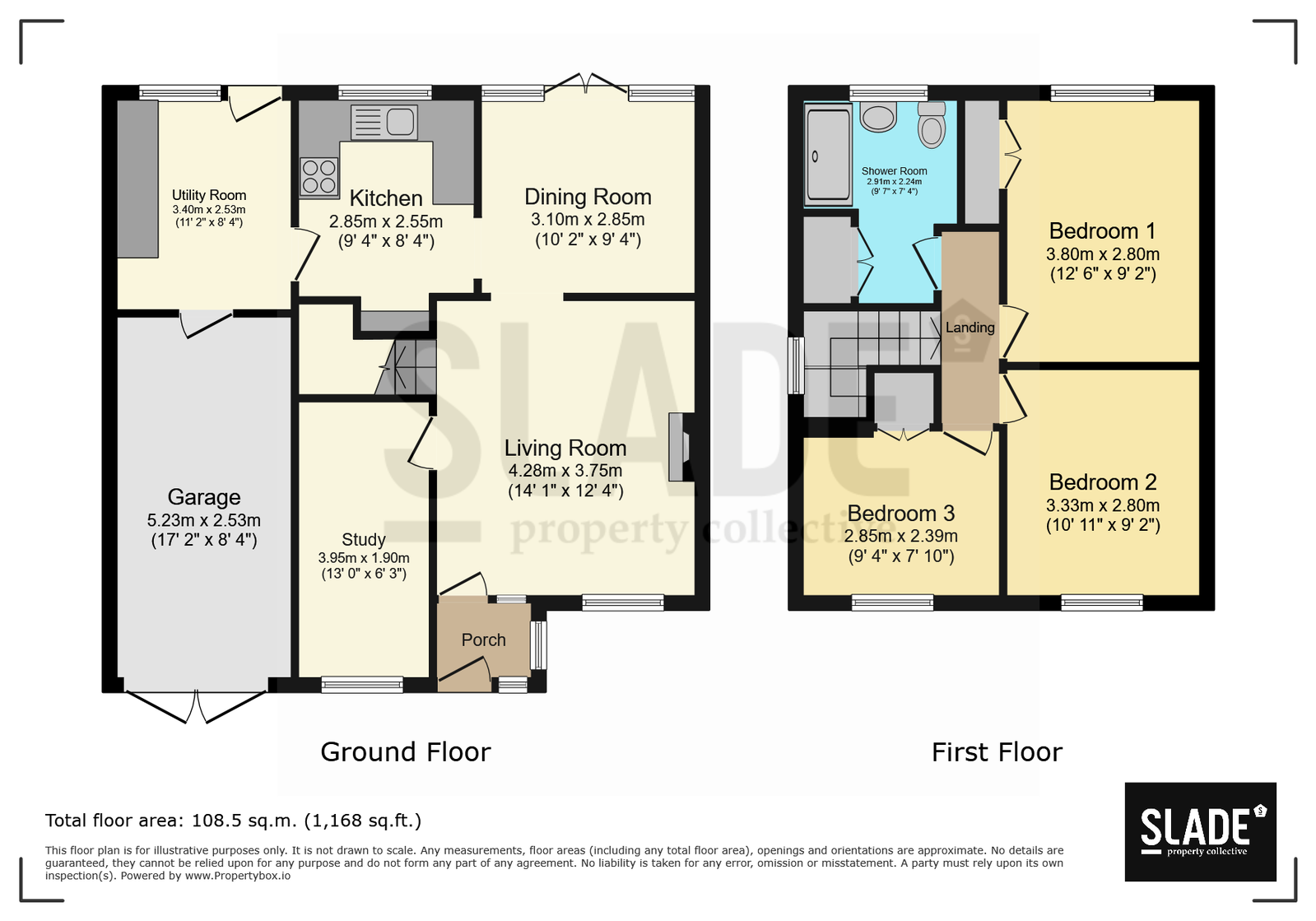 7, Bromley Gardens, Codsall, Wolverhampton floorplan