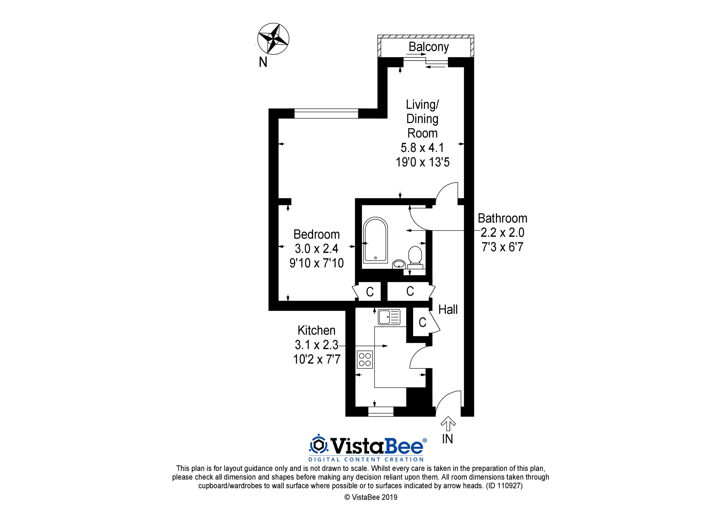5/1, 45, Mitchell Street, Glasgow floorplan