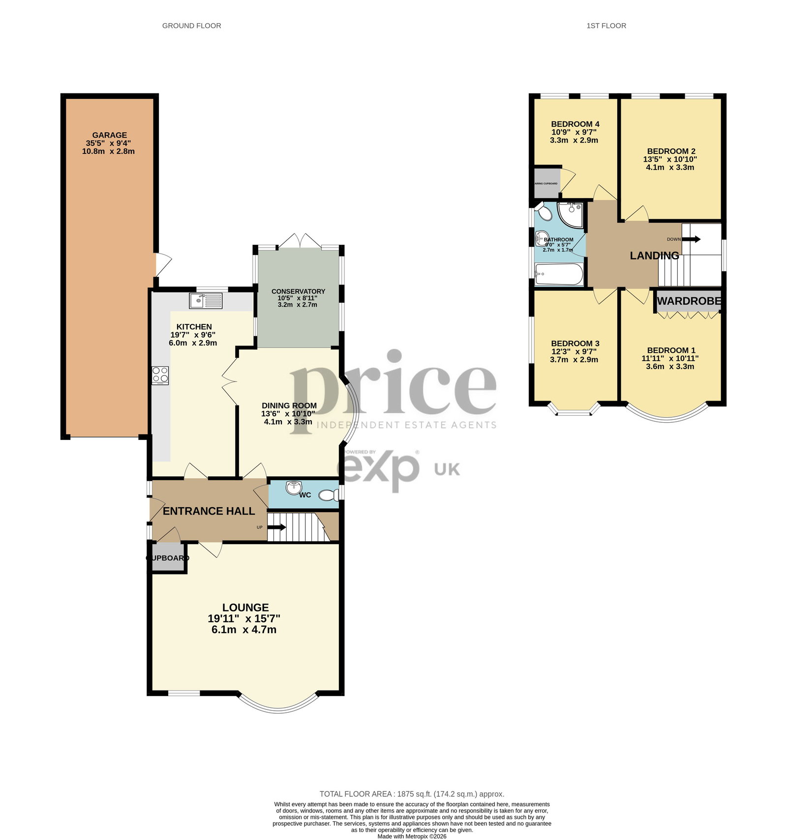 12, Otterwood Paddock, York floorplan