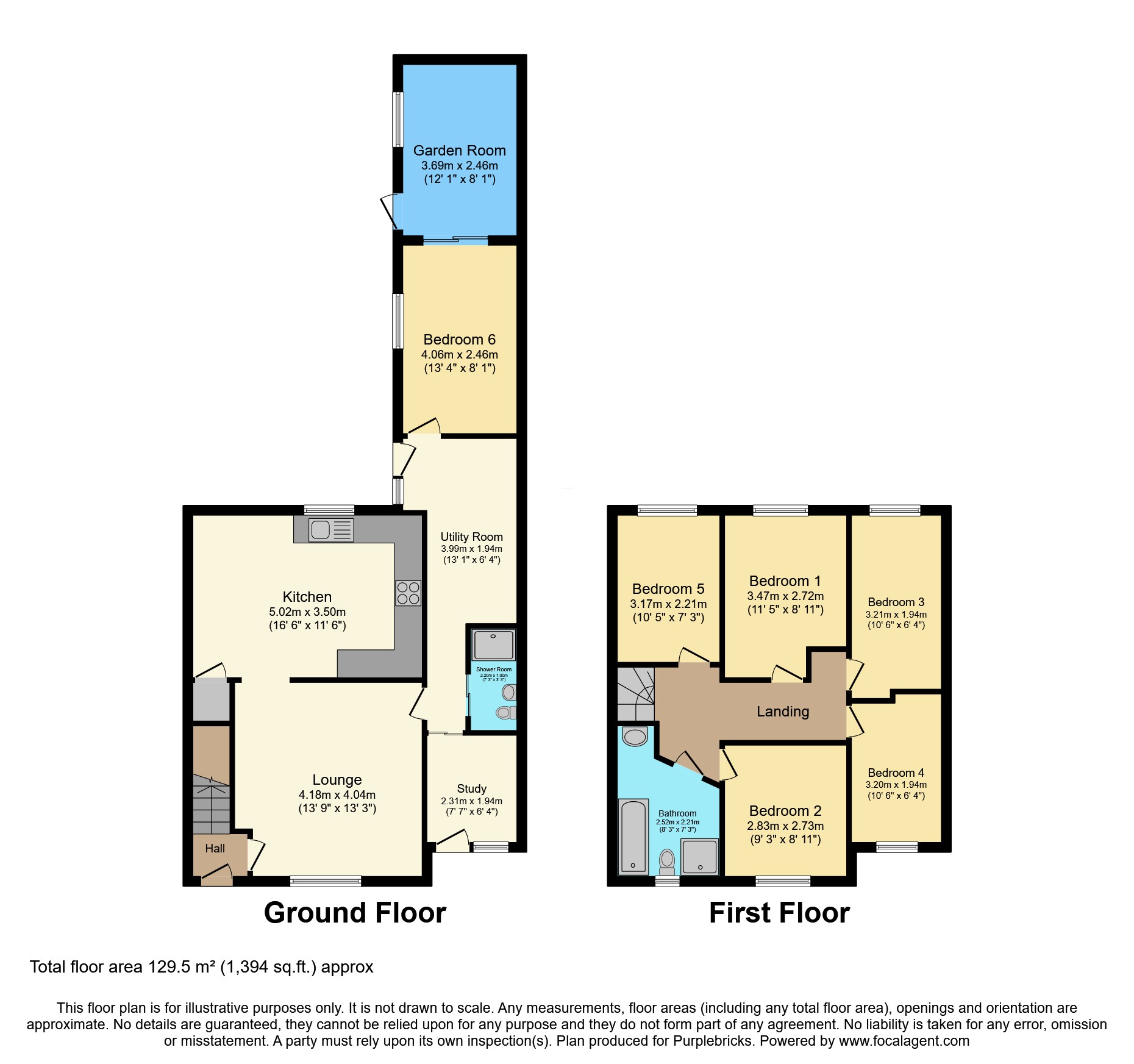 16, Piltdown Rise, Uckfield floorplan