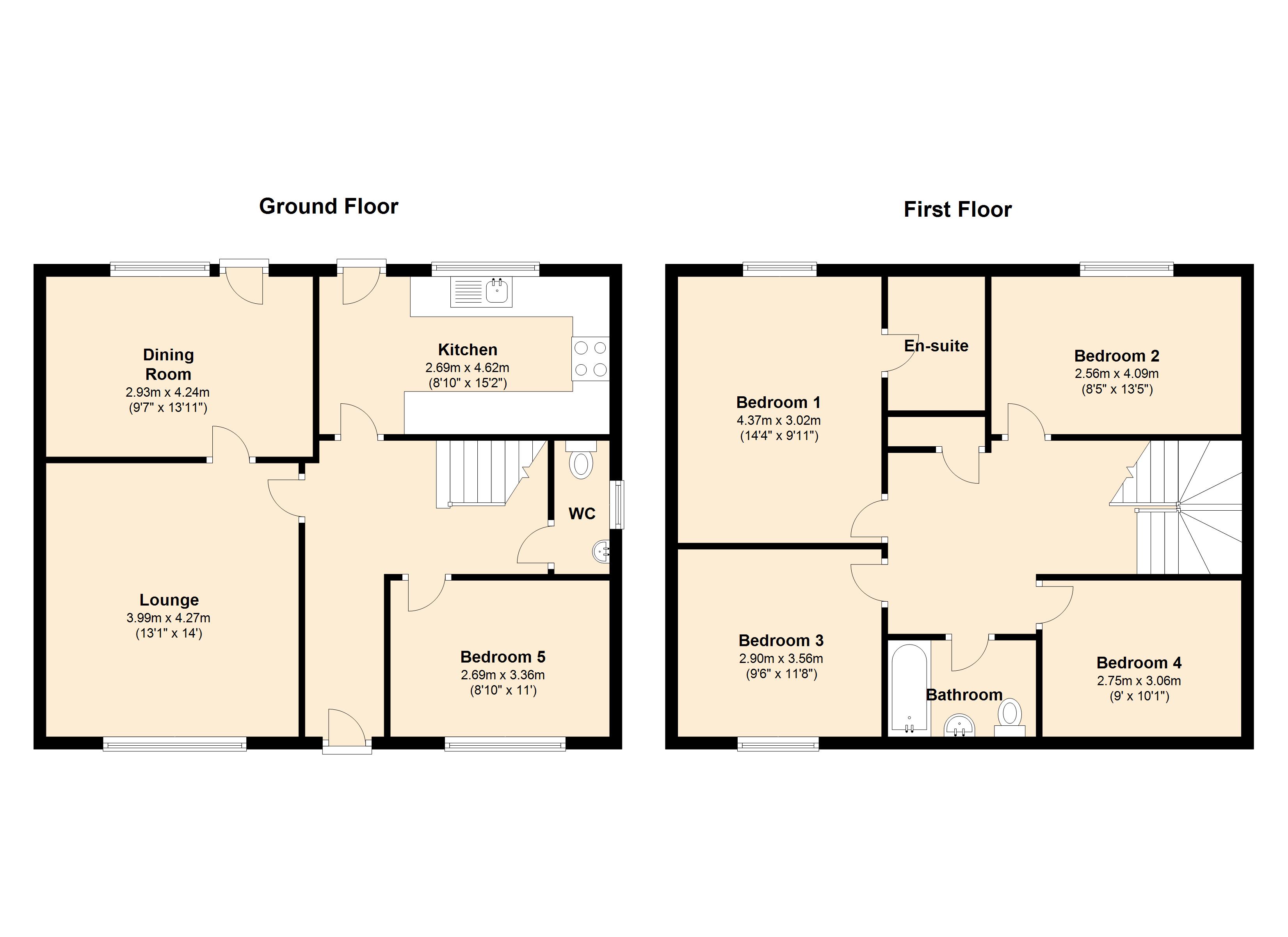 4 Bedrooms Detached house to rent in Headcorn Drive, Canterbury CT2